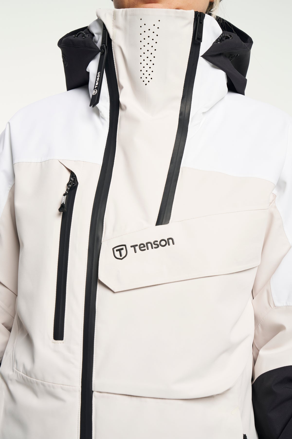Tenson Aeron Ski Jacket Women Wollweiß, Produktansicht