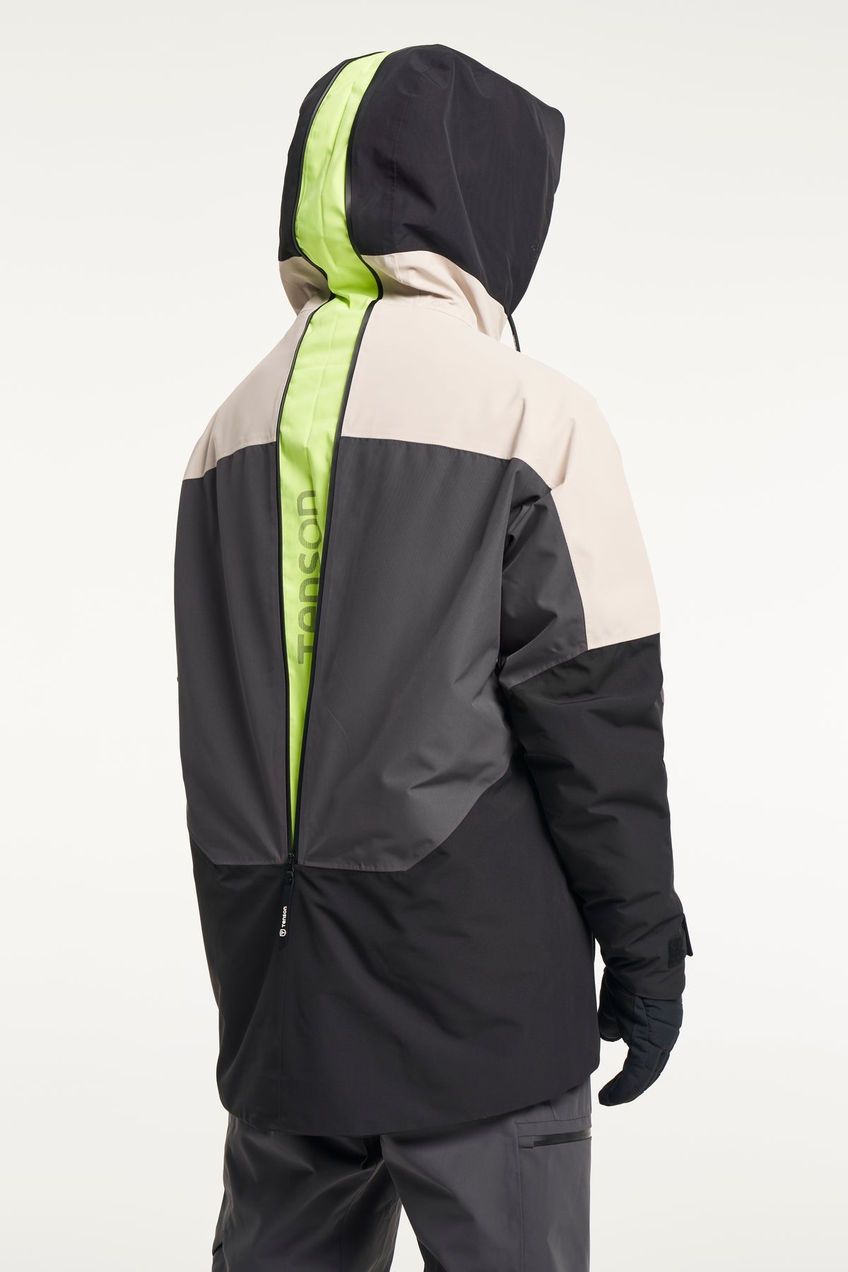 Tenson Aeron Ski Jacket Men Graugrün, Produktansicht