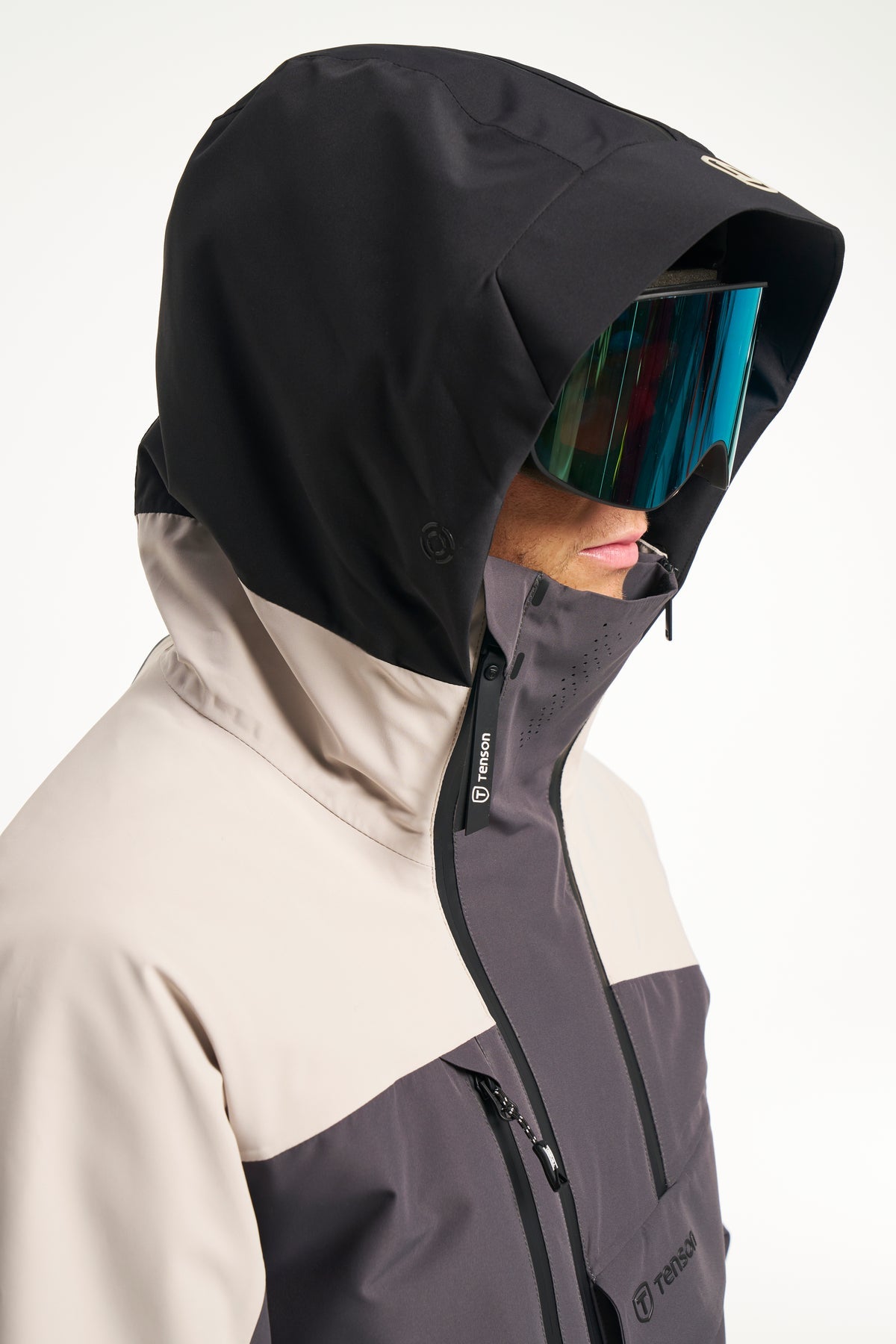 Tenson Aeron Ski Jacket Men Graugrün, Produktansicht
