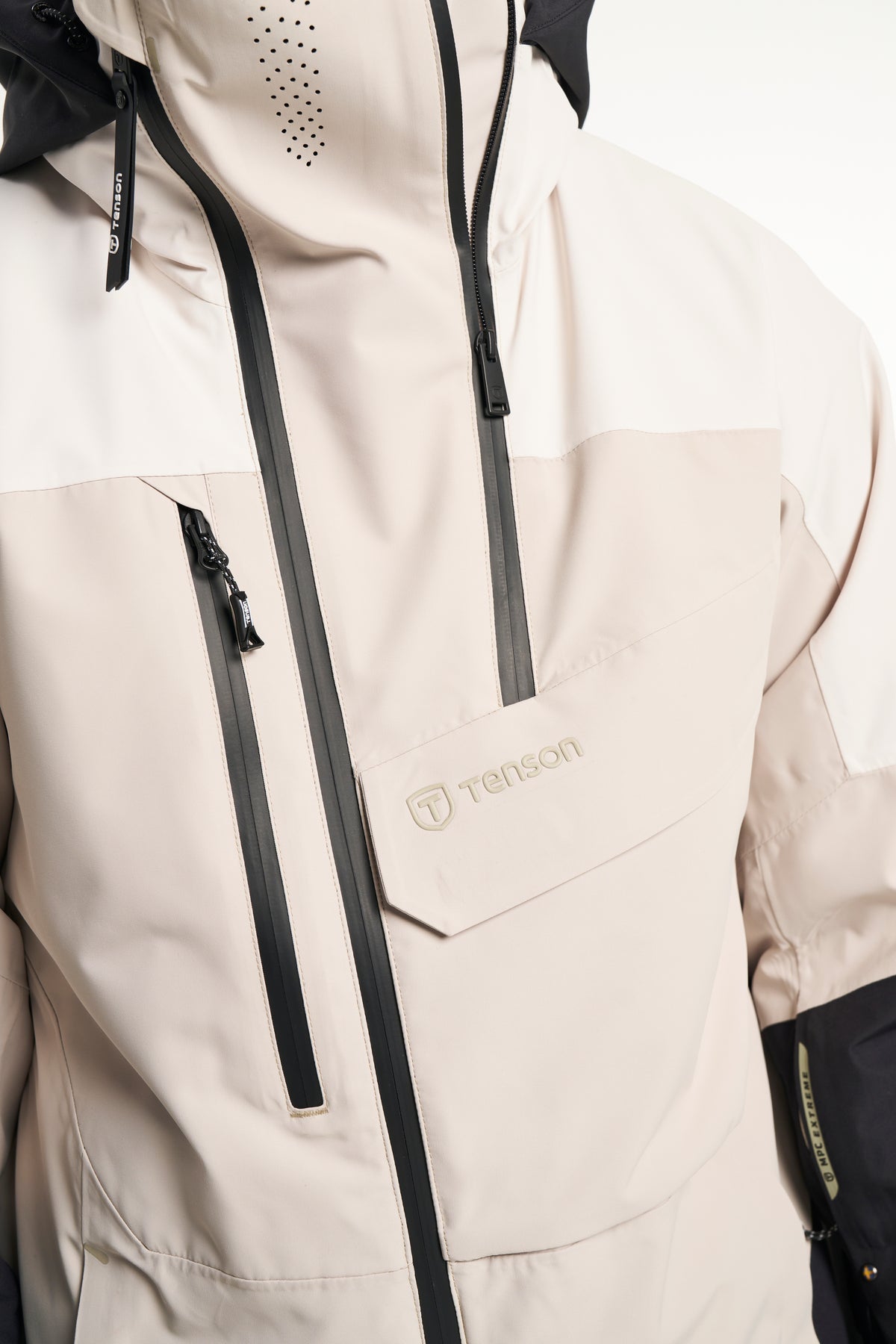 Tenson Aeron Ski Jacket Men Sand, Produktansicht