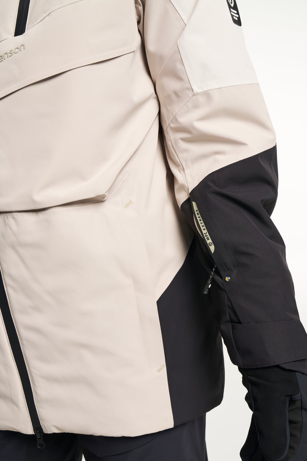 Tenson Aeron Ski Jacket Men Sand, Produktansicht