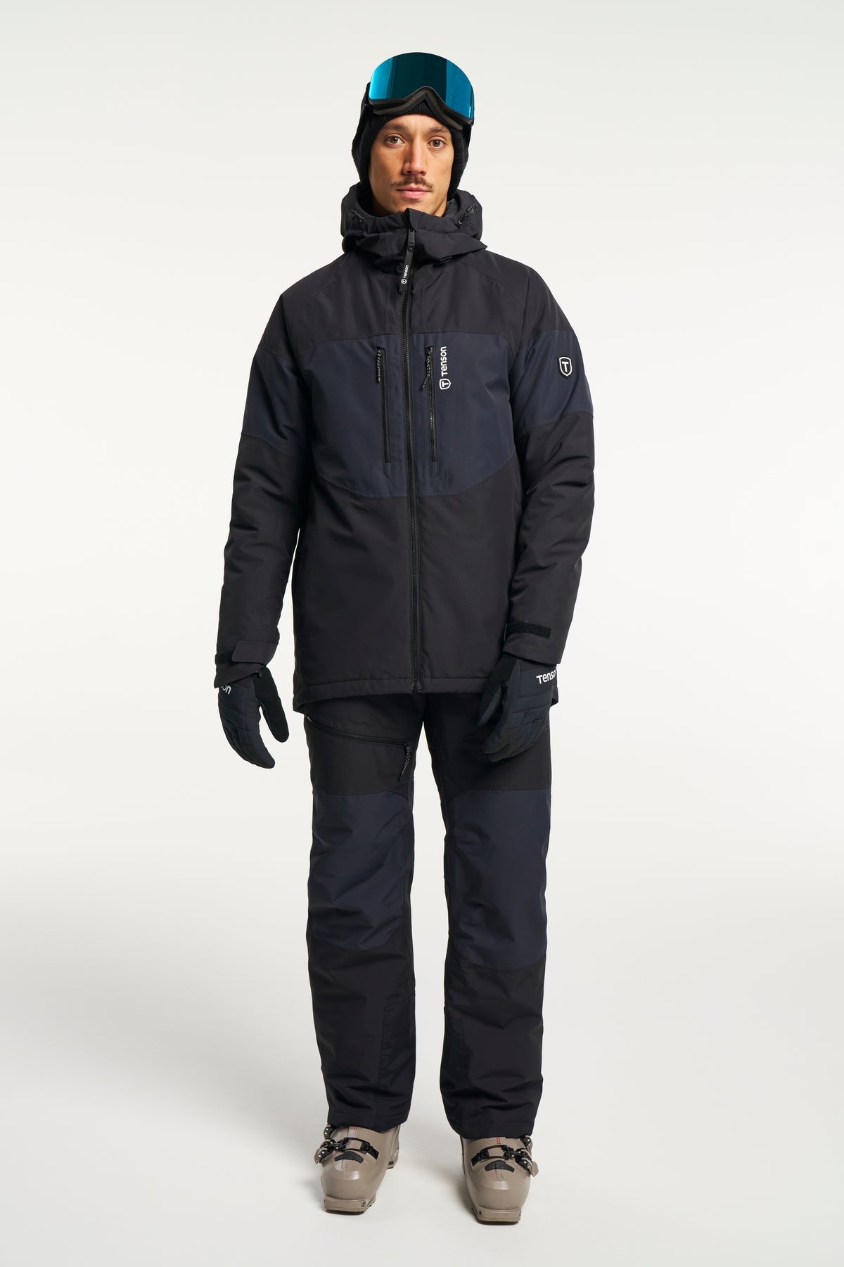 Tenson Kiroro Ski Jacket Men Schwarz, Produktansicht