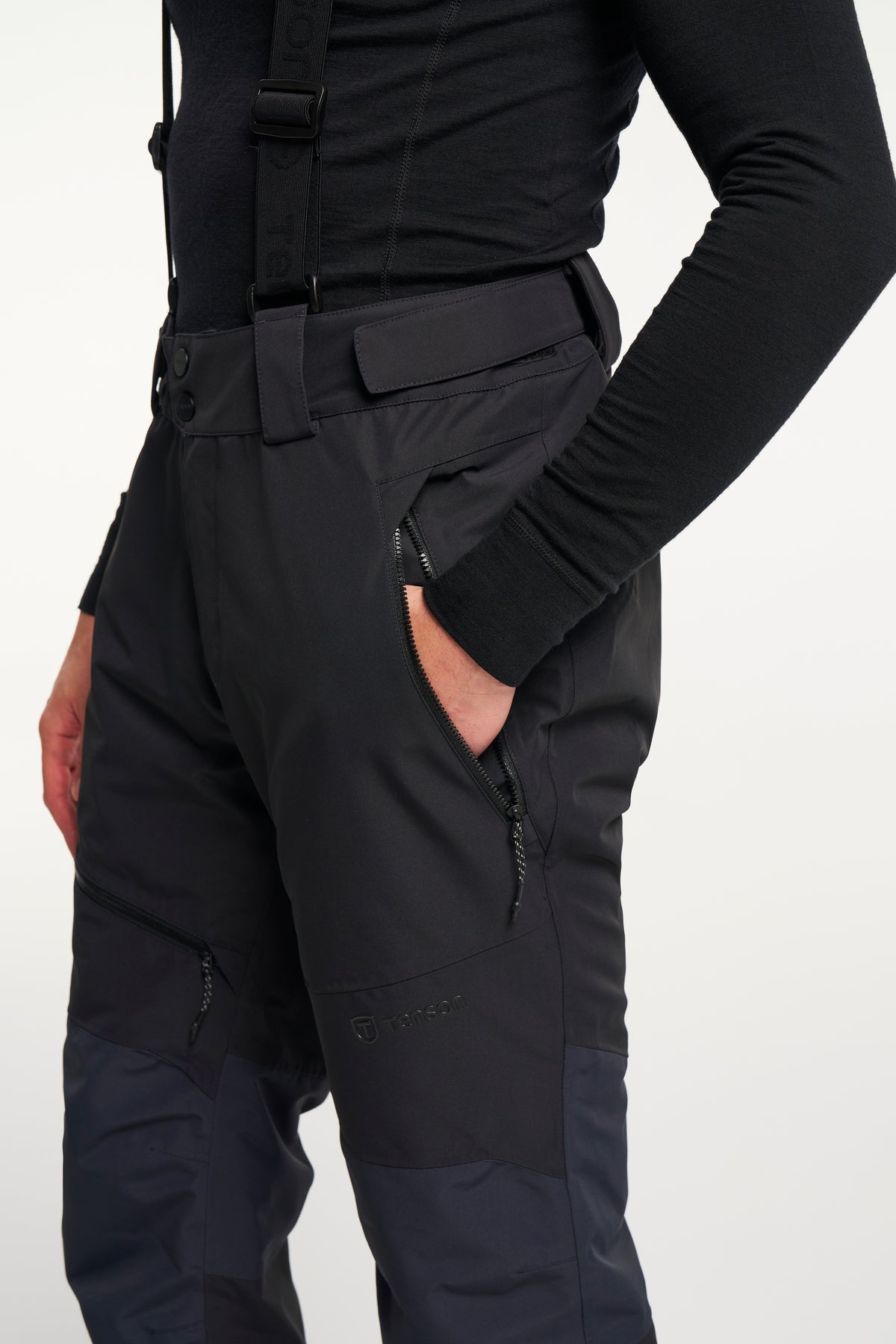 Tenson Kiroro Ski Pants Men Schwarz, Produktansicht