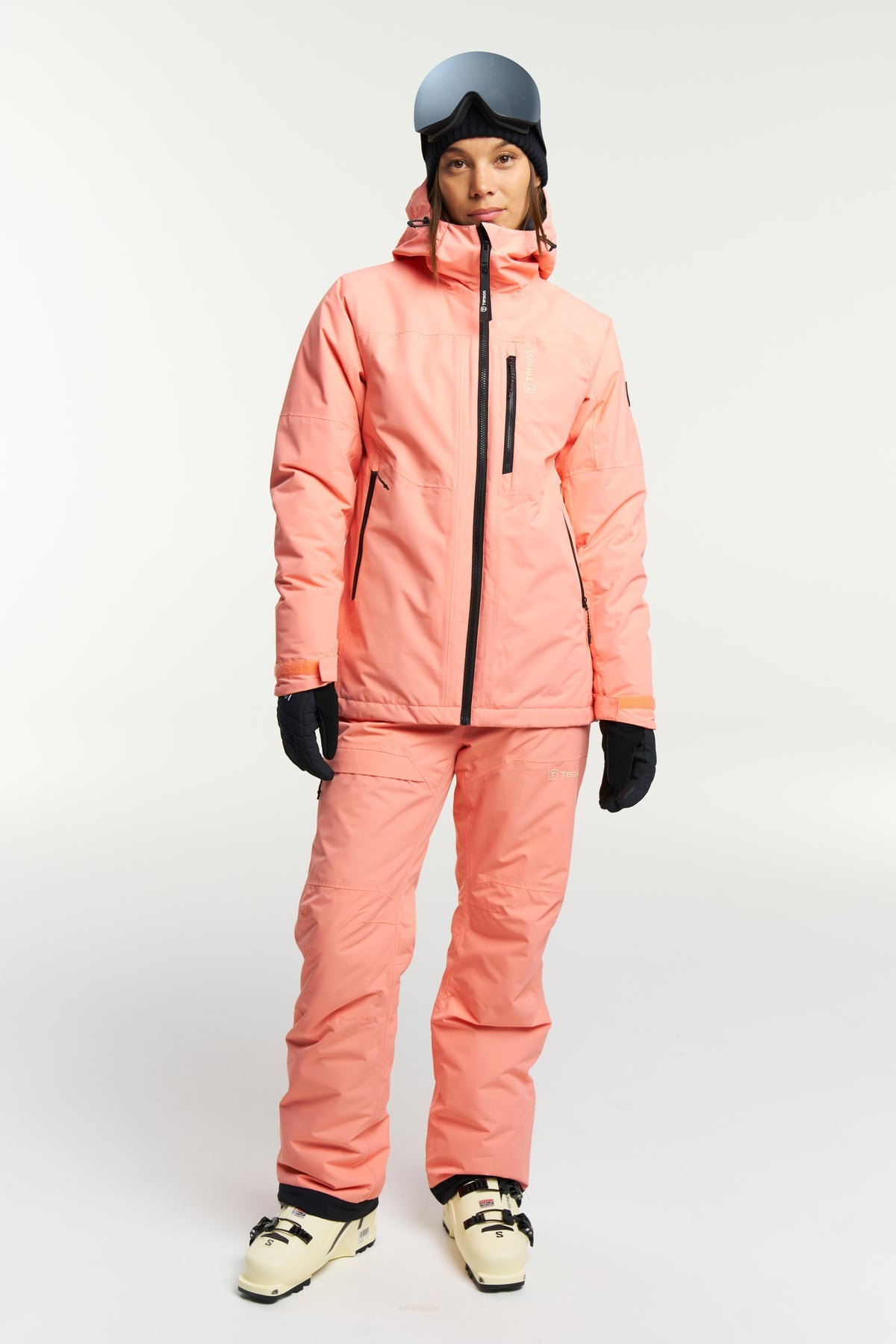 Tenson Niseko Ski Jacket Women Pfirsich, Produktansicht