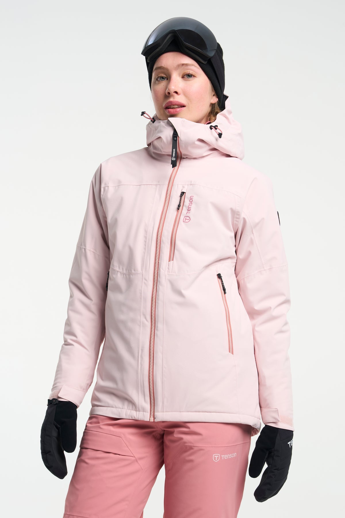 Tenson Niseko Ski Jacket Women Hellrosa, Produktansicht