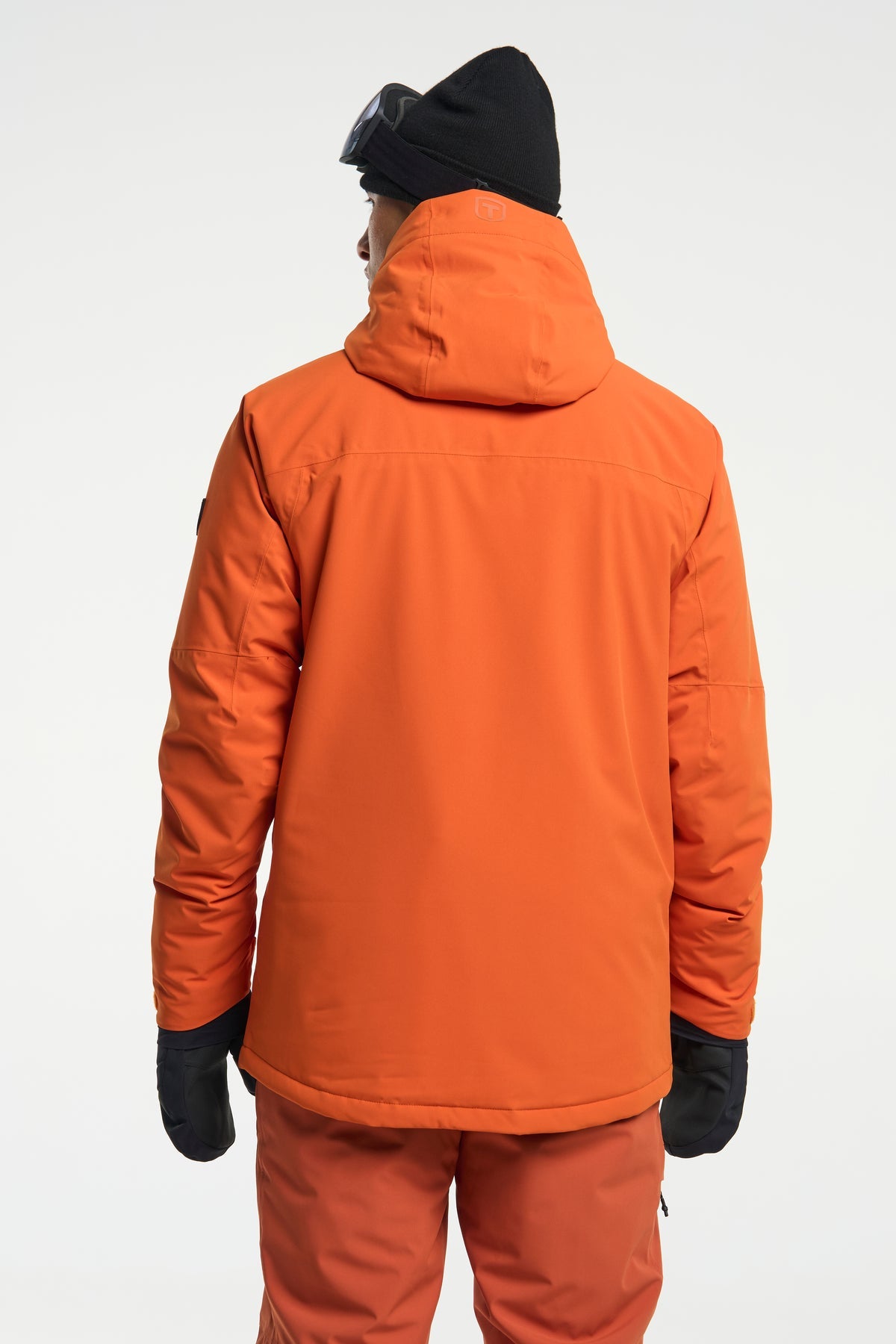 Tenson Niseko Ski Jacket Men Dunkelorange, Produktansicht