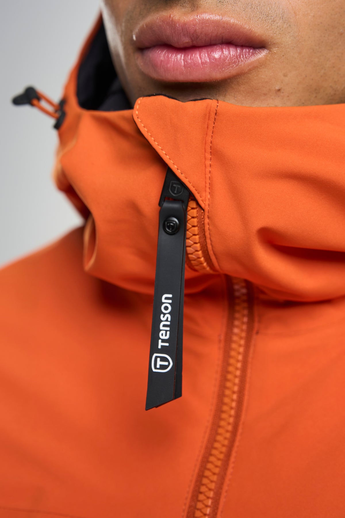 Tenson Niseko Ski Jacket Men Dunkelorange, Produktansicht