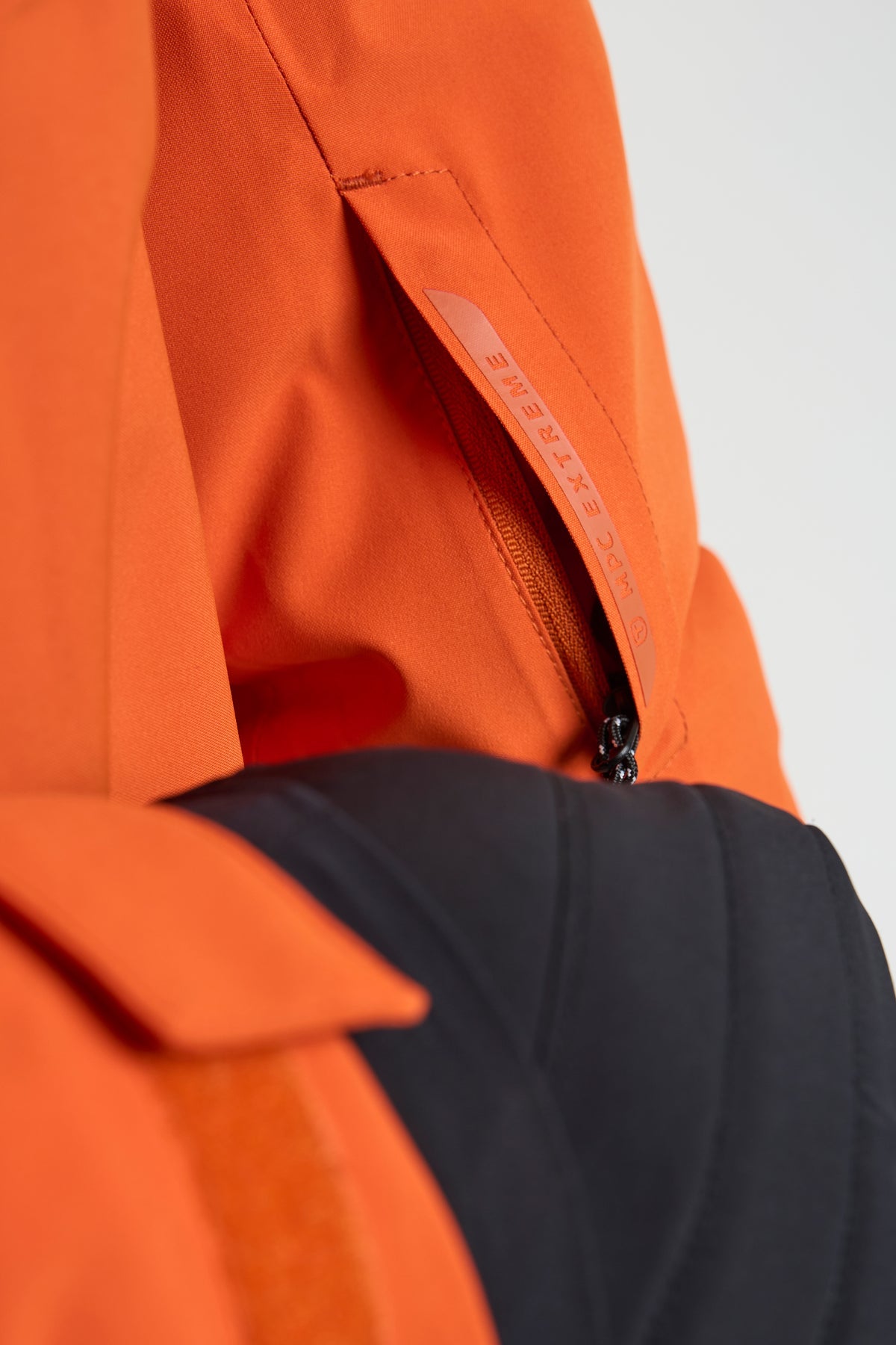 Tenson Niseko Ski Jacket Men Dunkelorange, Produktansicht