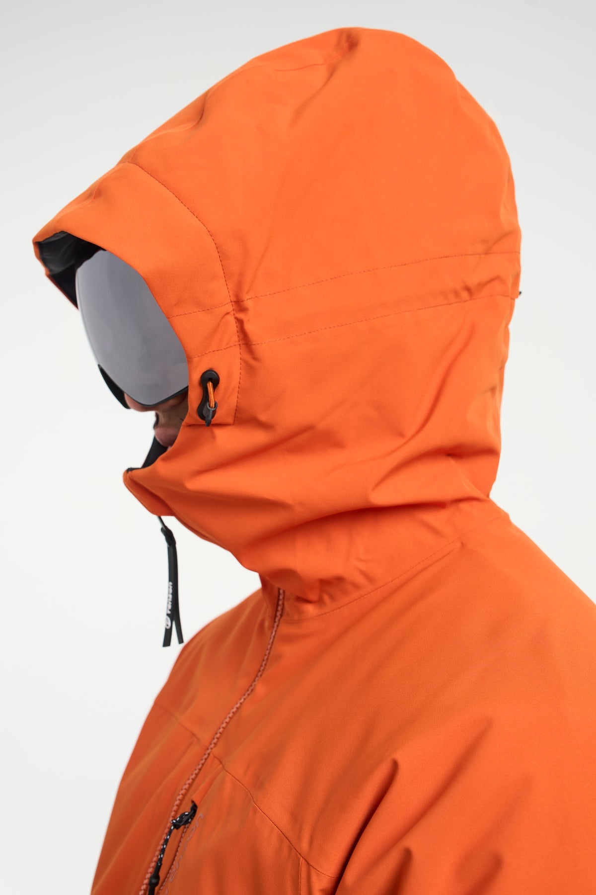 Tenson Niseko Ski Jacket Men Dunkelorange, Produktansicht