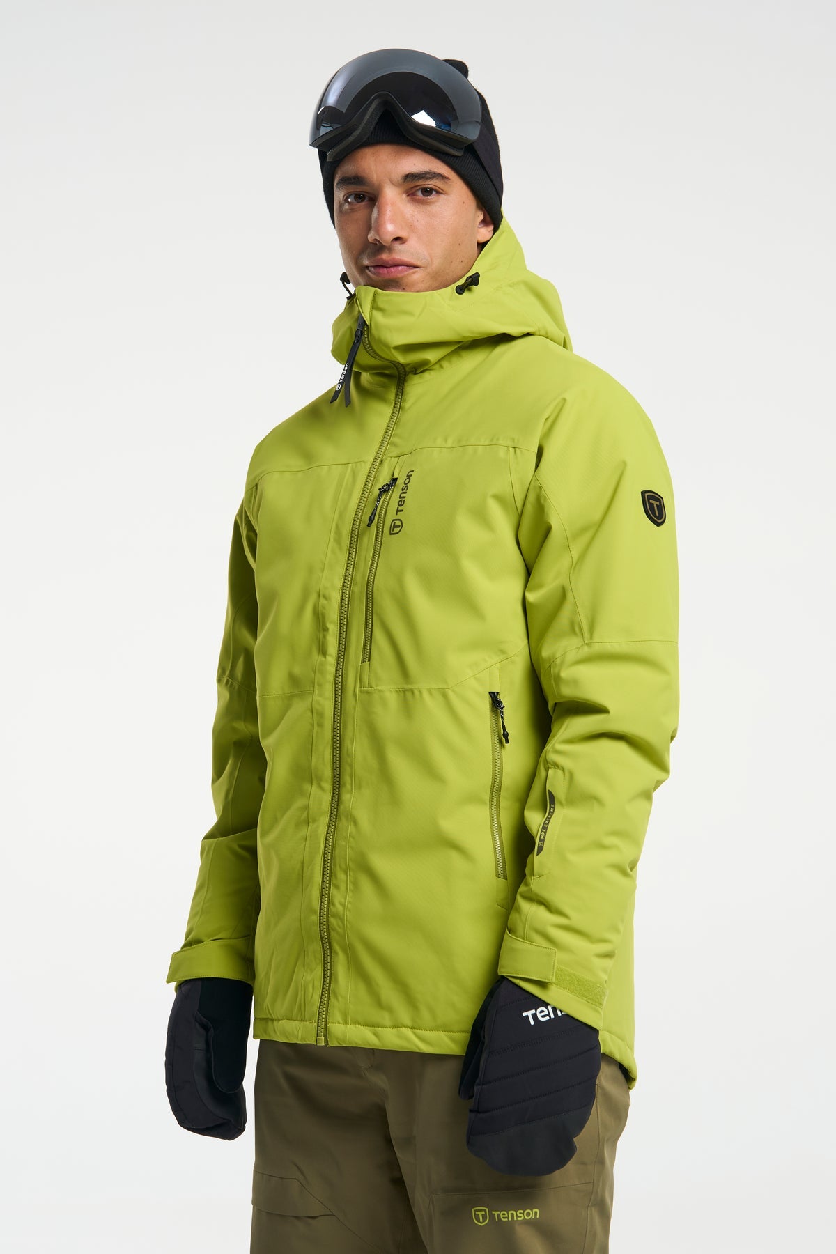 Tenson Niseko Ski Jacket Men Grün, Produktansicht