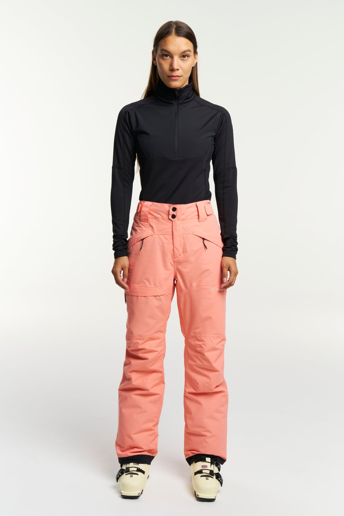 Tenson Niseko Ski Pants Women Pfirsich, Produktansicht