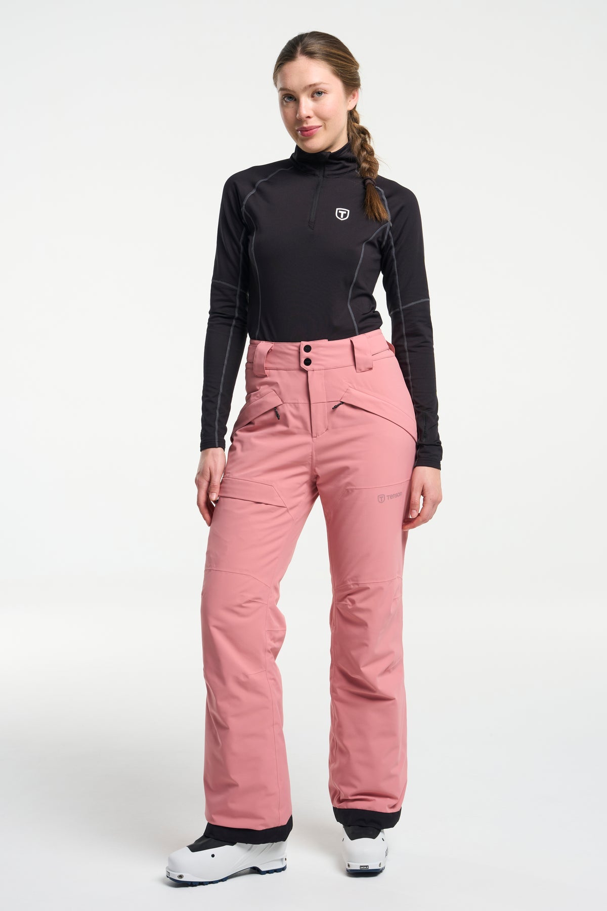 Tenson Niseko Ski Pants Women Rosa, Produktansicht