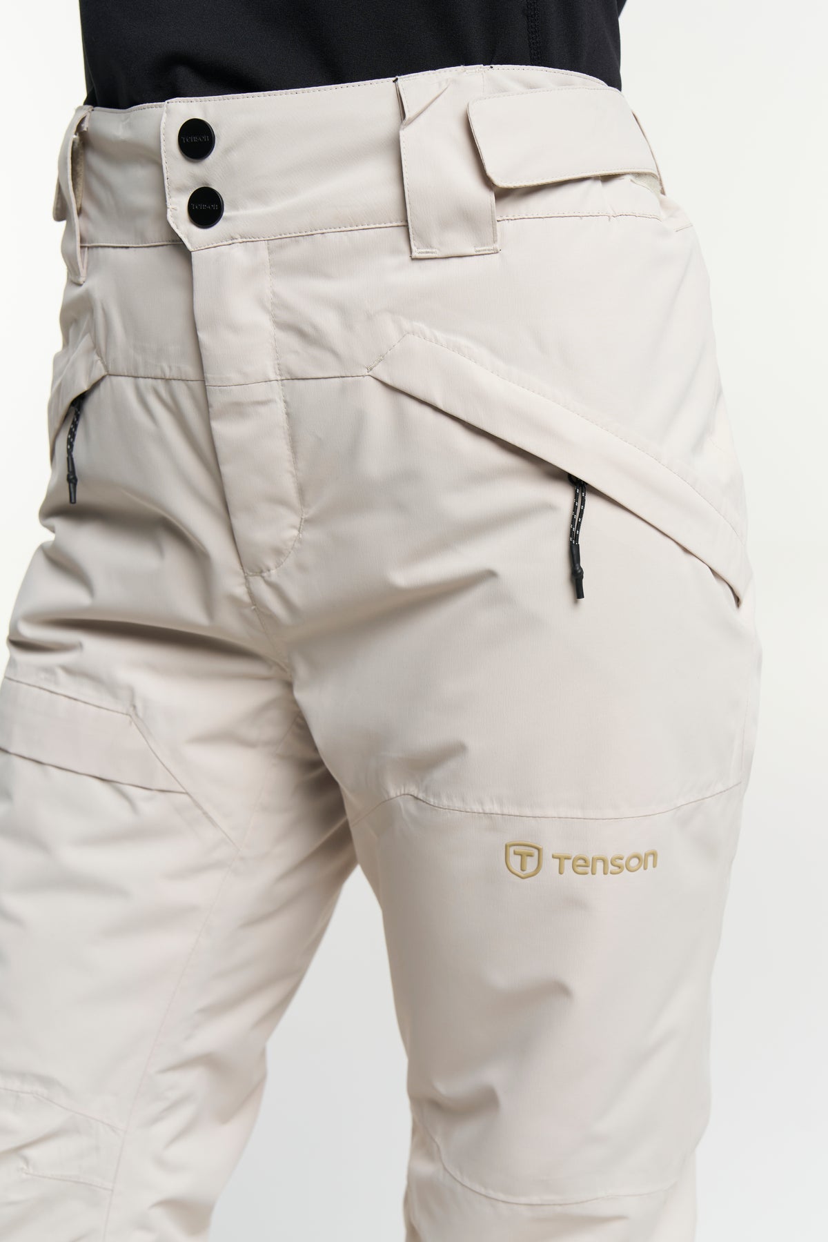 Tenson Niseko Ski Pants Women Hellbeige, Produktansicht
