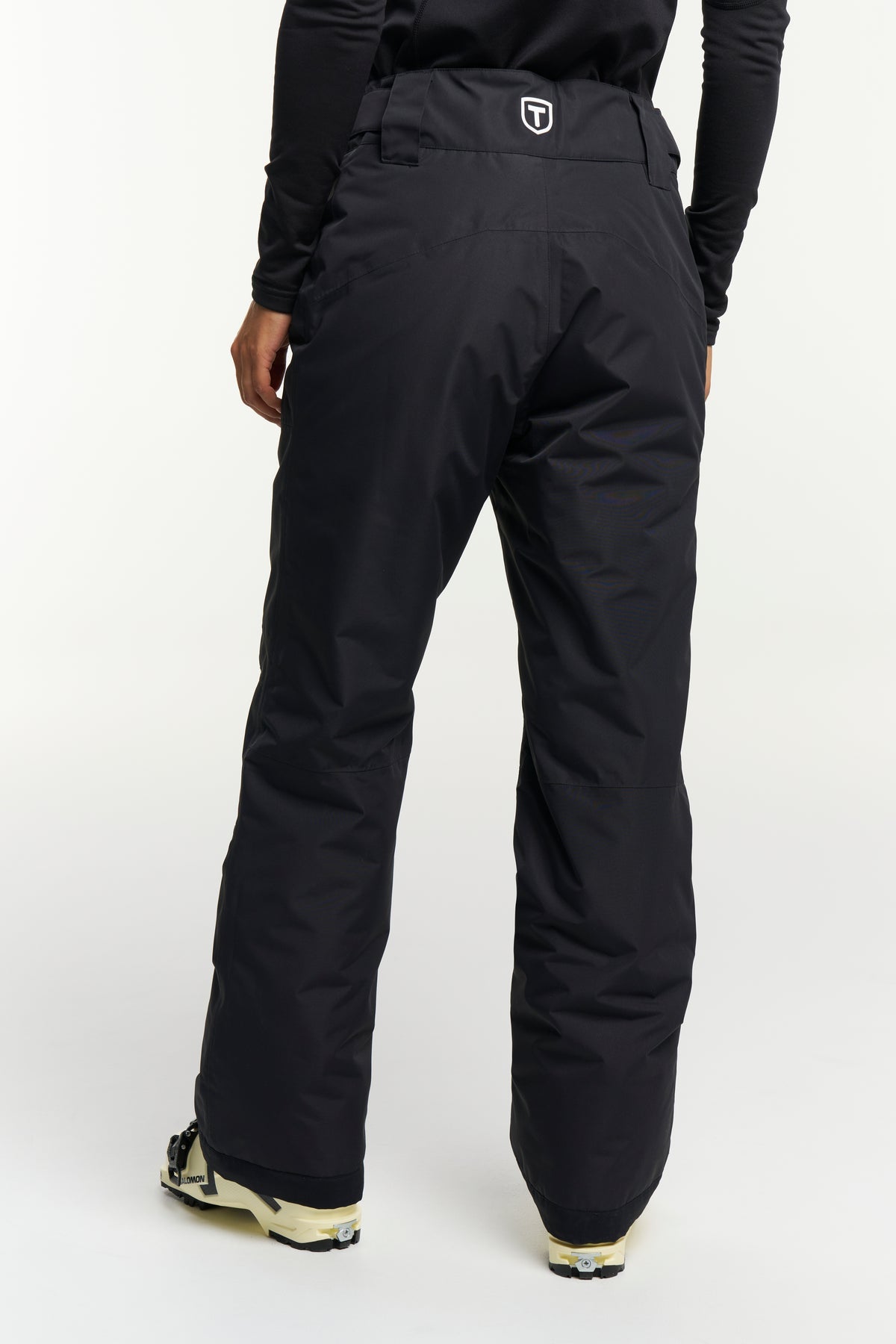 Tenson Niseko Ski Pants Women Schwarz, Rückansicht