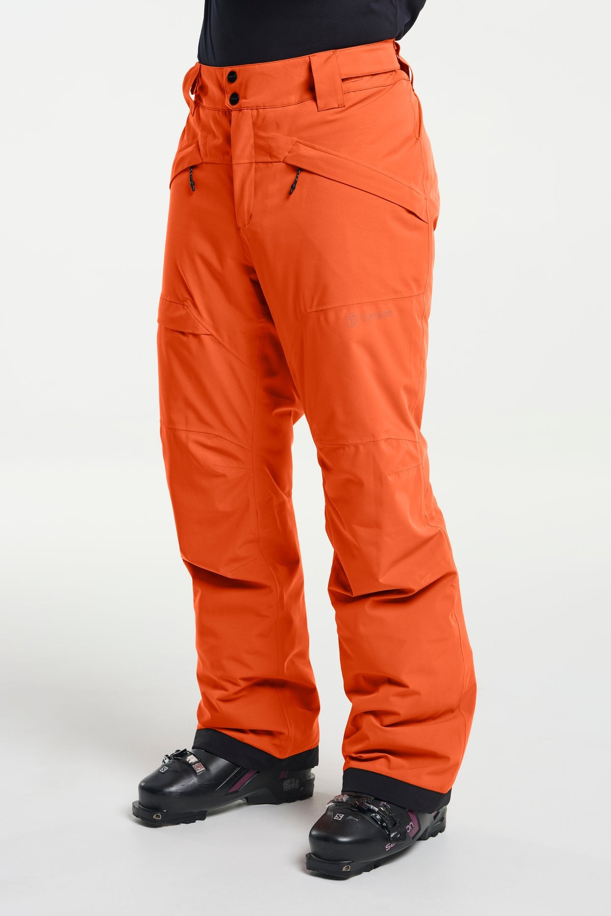 Tenson Niseko Ski Pants Men Dunkelorange, Produktansicht
