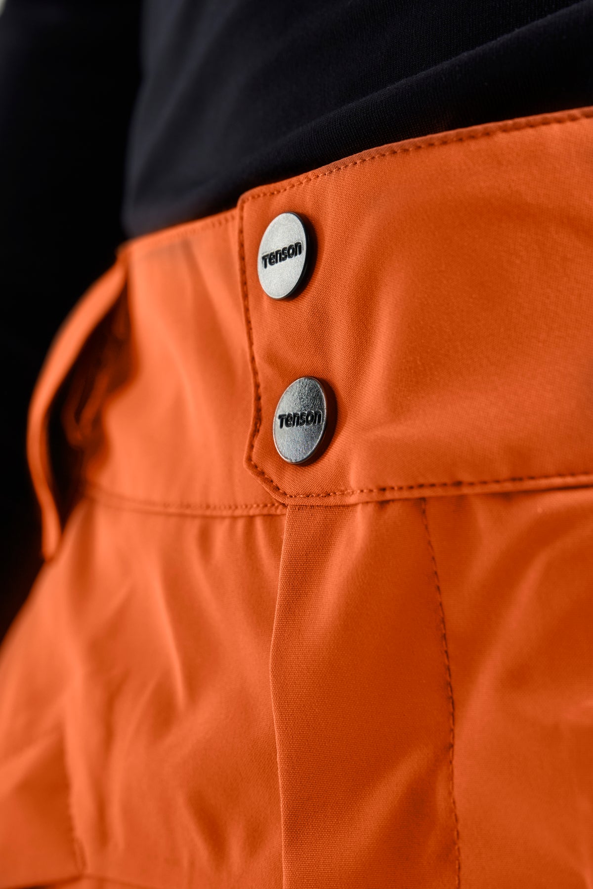 Tenson Niseko Ski Pants Men Dunkelorange, Produktansicht