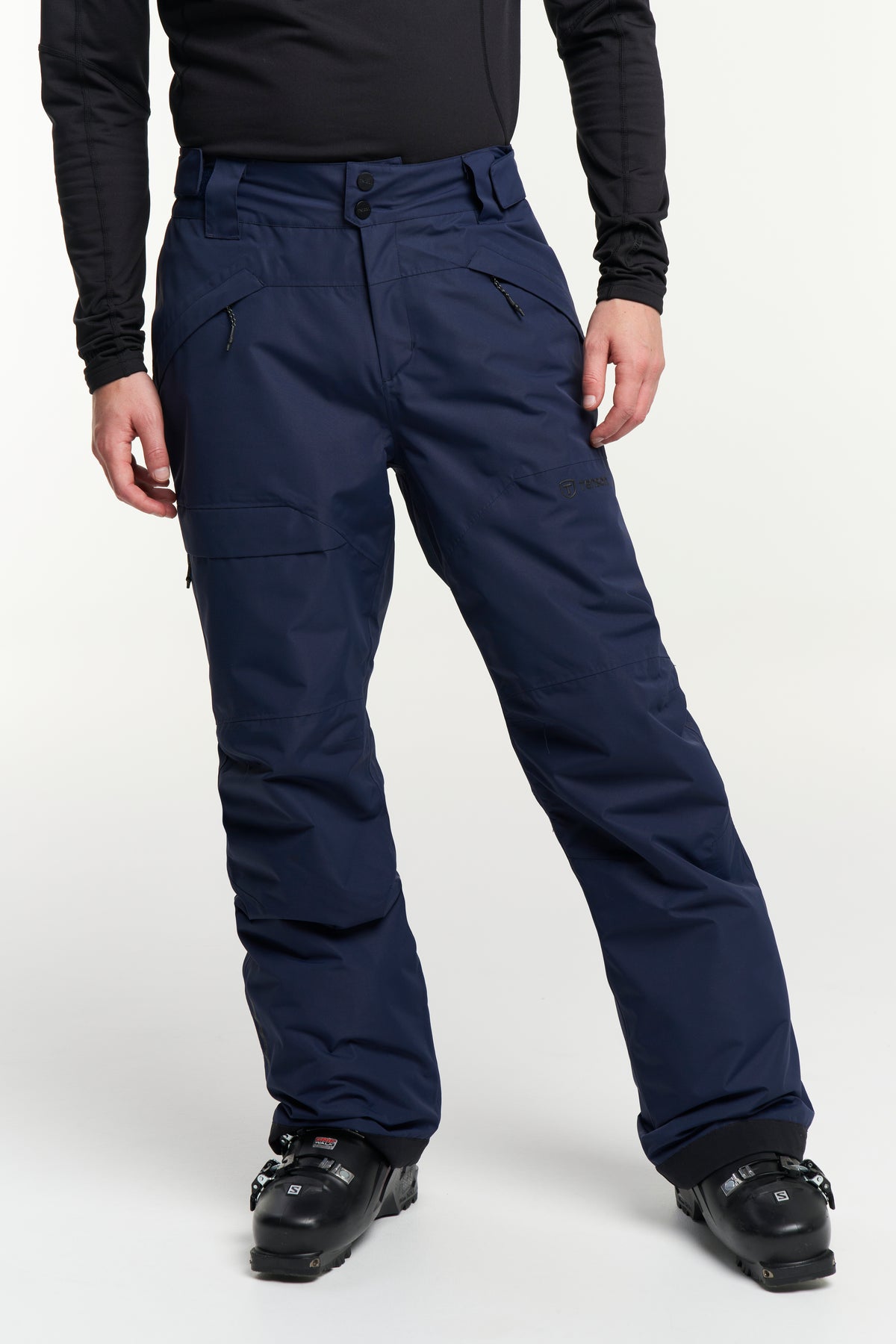 Tenson Niseko Ski Pants Men Dunkelmarineblau, Vorderansicht