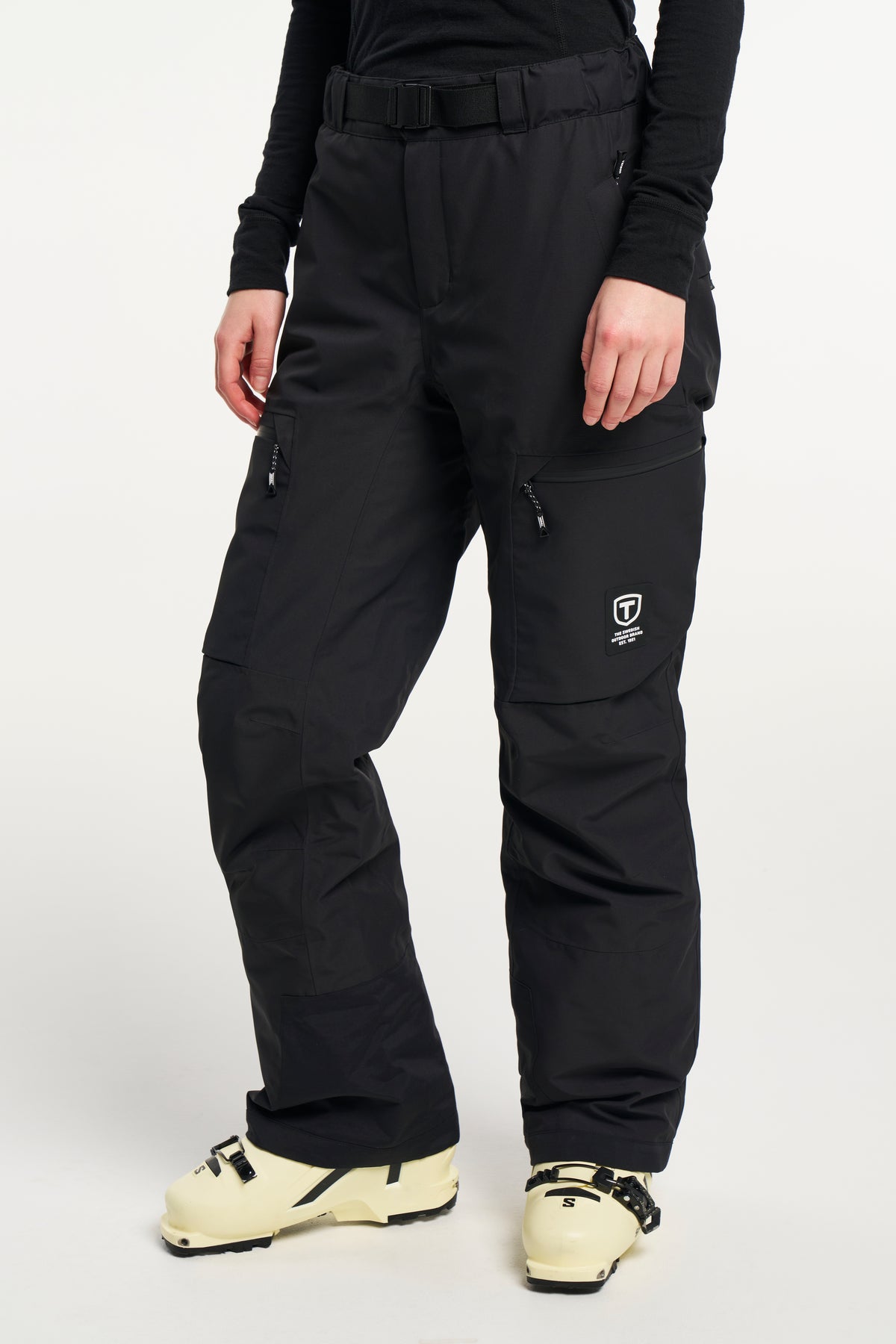 Tenson Aeron Ski Pants Women Schwarz, Produktansicht