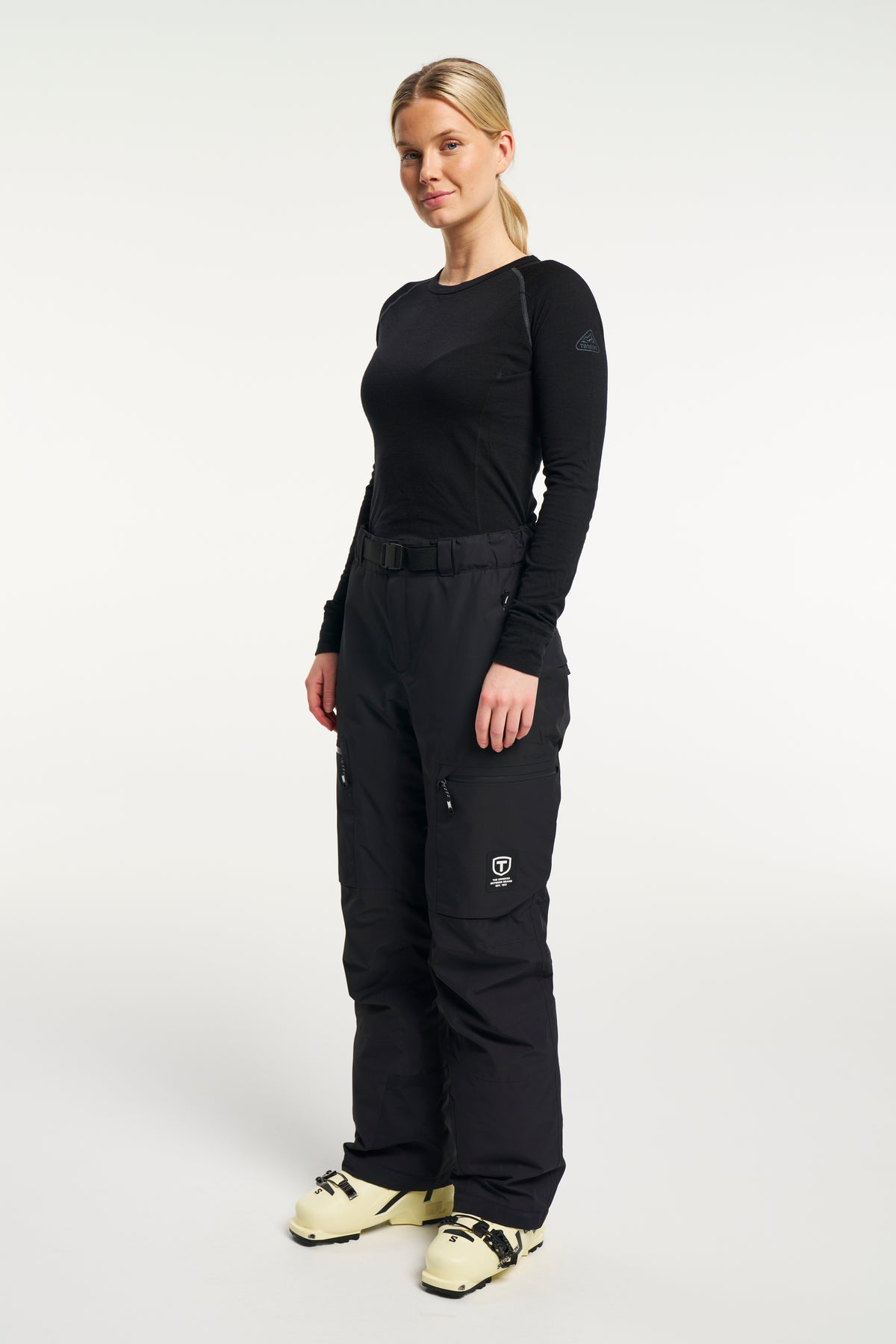 Tenson Aeron Ski Pants Women Schwarz, Produktansicht