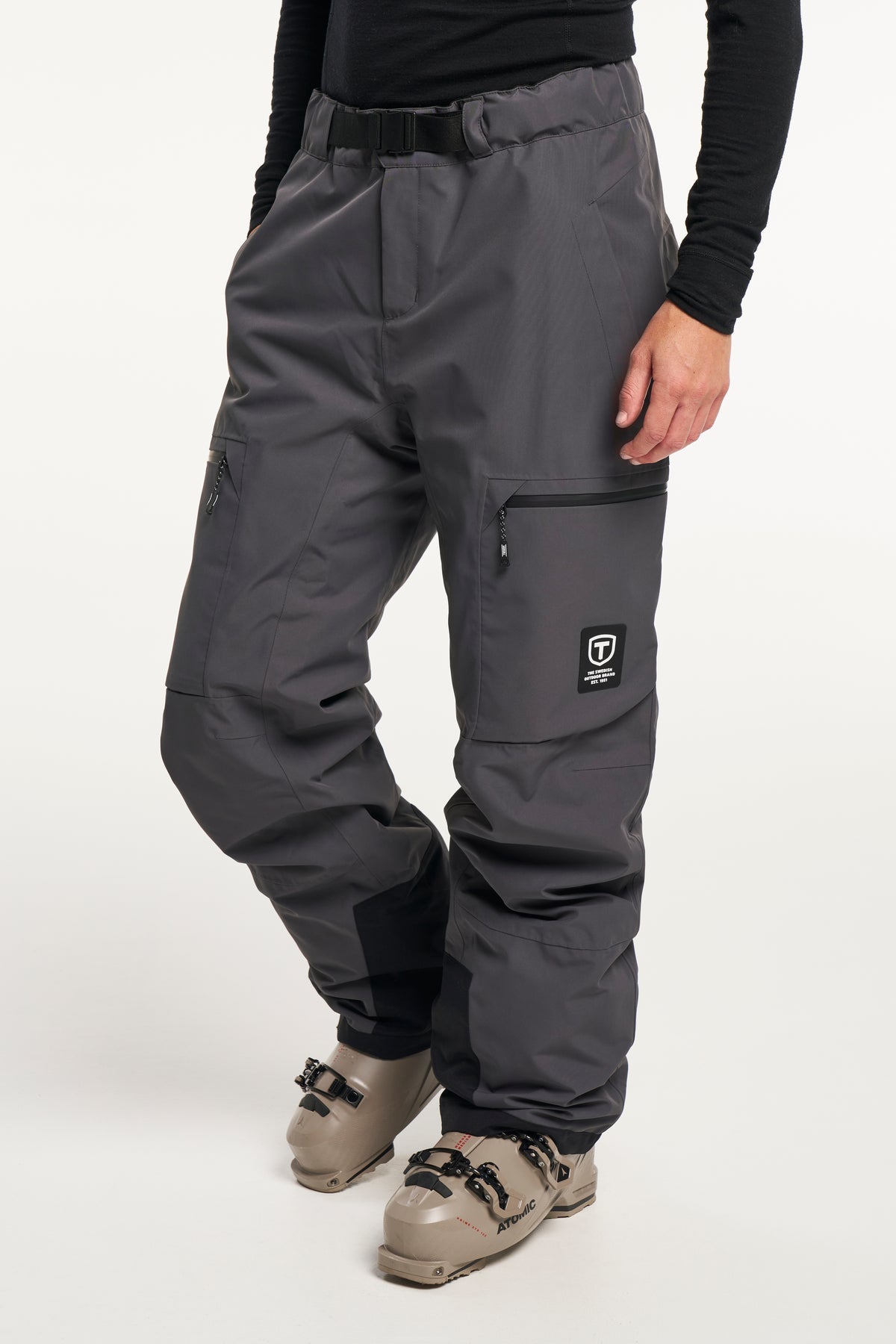 Tenson Aeron Ski Pants Men Graugrün, Produktansicht