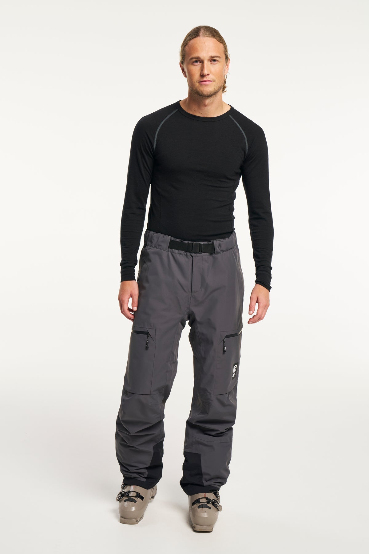 Tenson Aeron Ski Pants Men Graugrün, Produktansicht