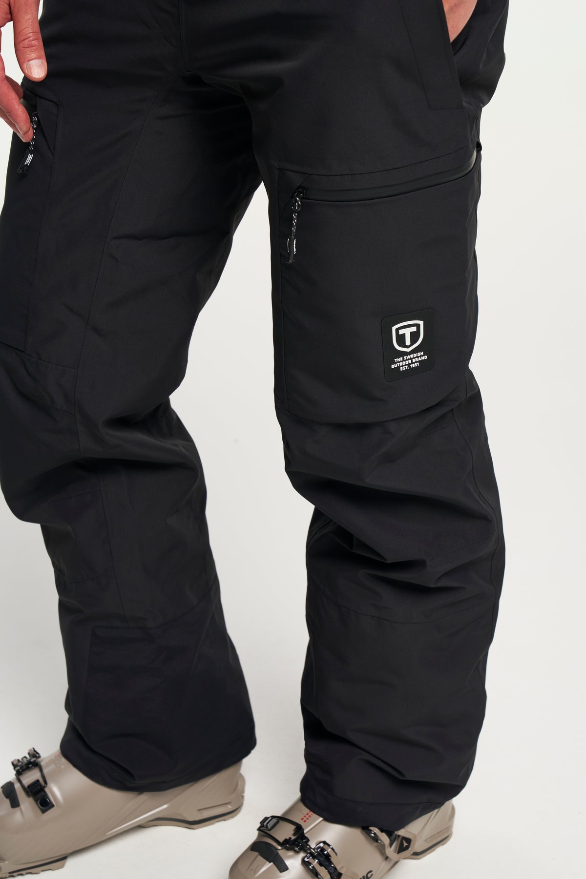 Tenson Aeron Ski Pants Men Schwarz, Produktansicht