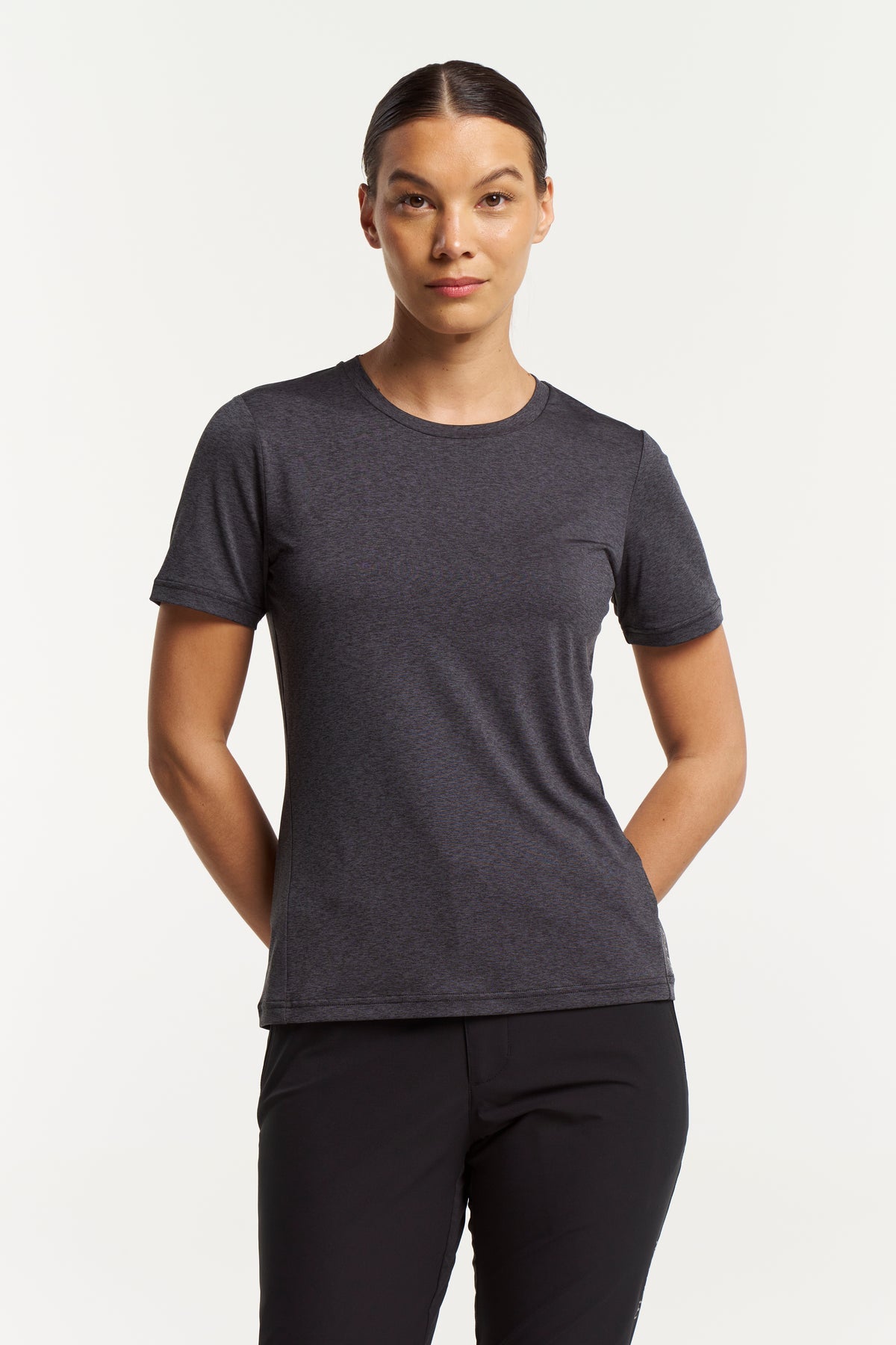 Tenson TXlite Tee Women Schwarz, Produktansicht