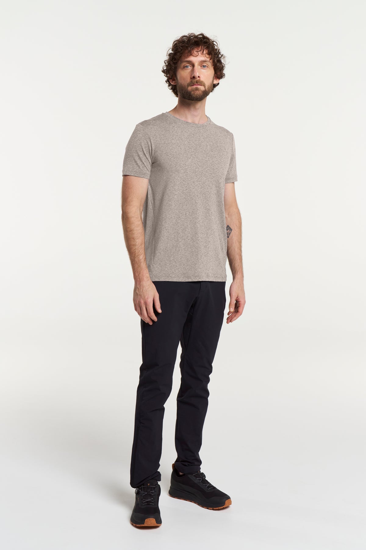 Tenson TXlite Tee Men Taupe, Produktansicht