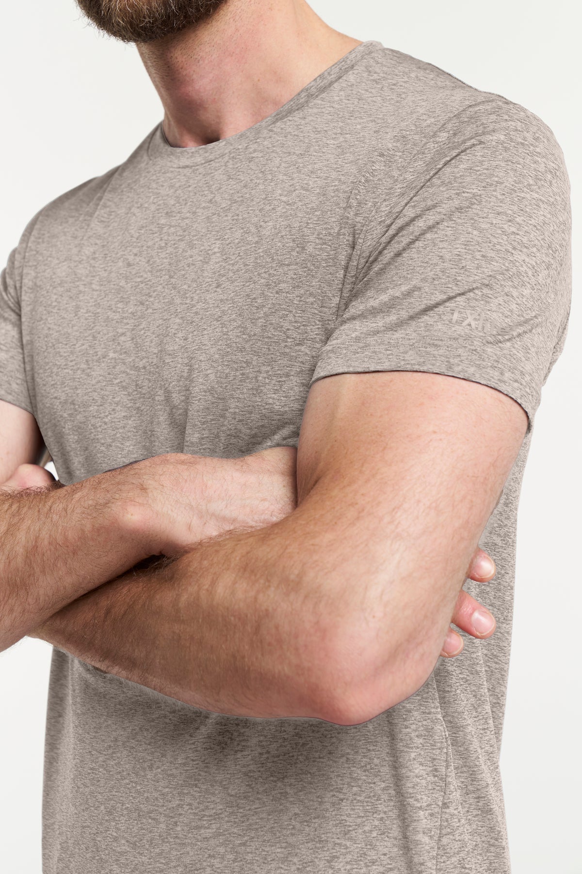 Tenson TXlite Tee Men Taupe, Produktansicht
