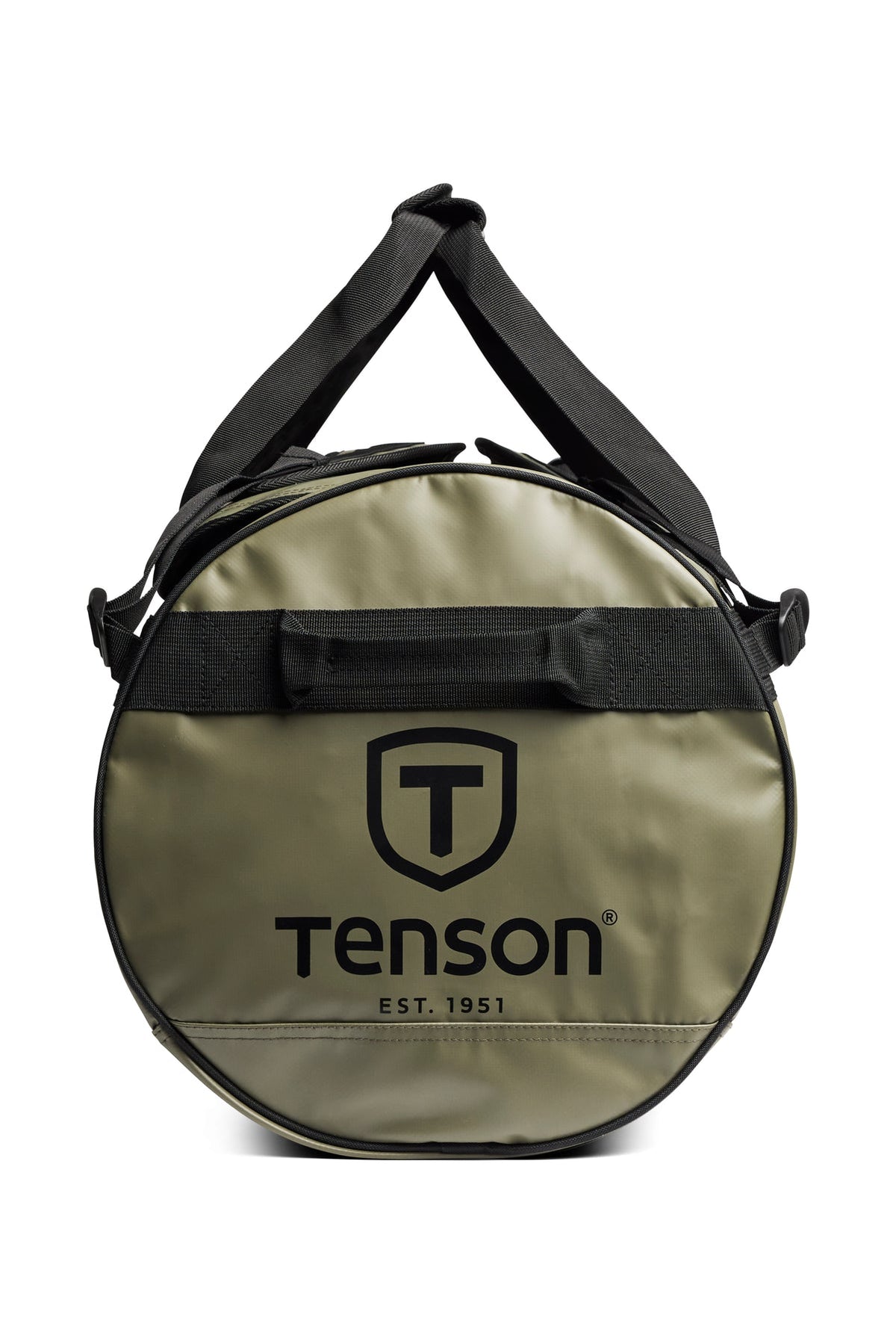 Tenson Weatherproof Duffel 65L Olivgrün, Seitenansicht links