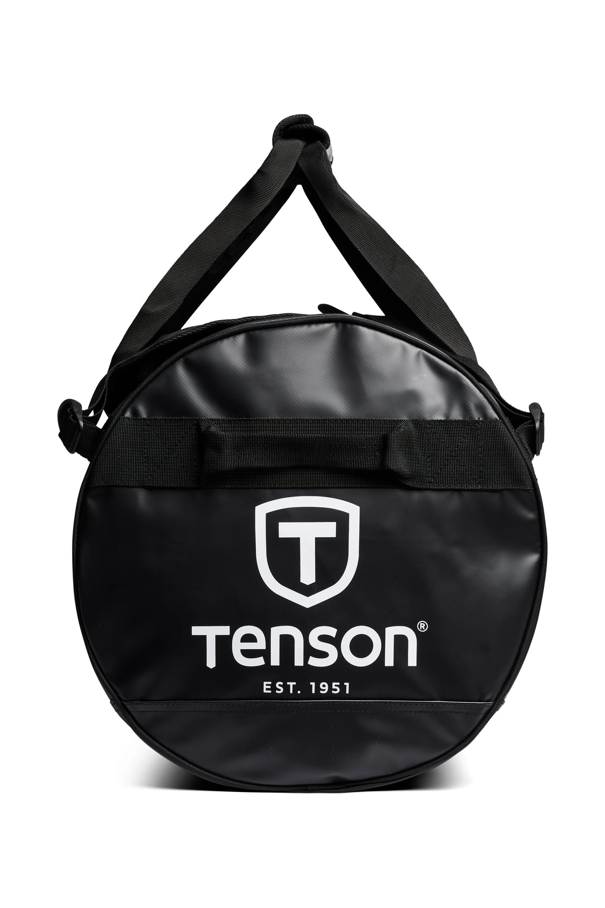 Tenson Weatherproof Duffel 65L Schwarz, Vorderansicht