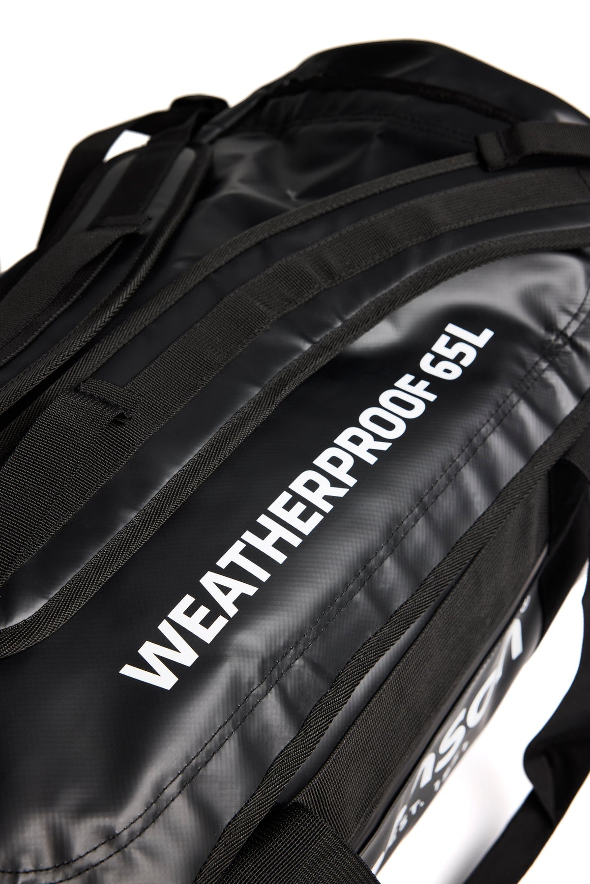 Tenson Weatherproof Duffel 65L Schwarz, Seitenansicht rechts
