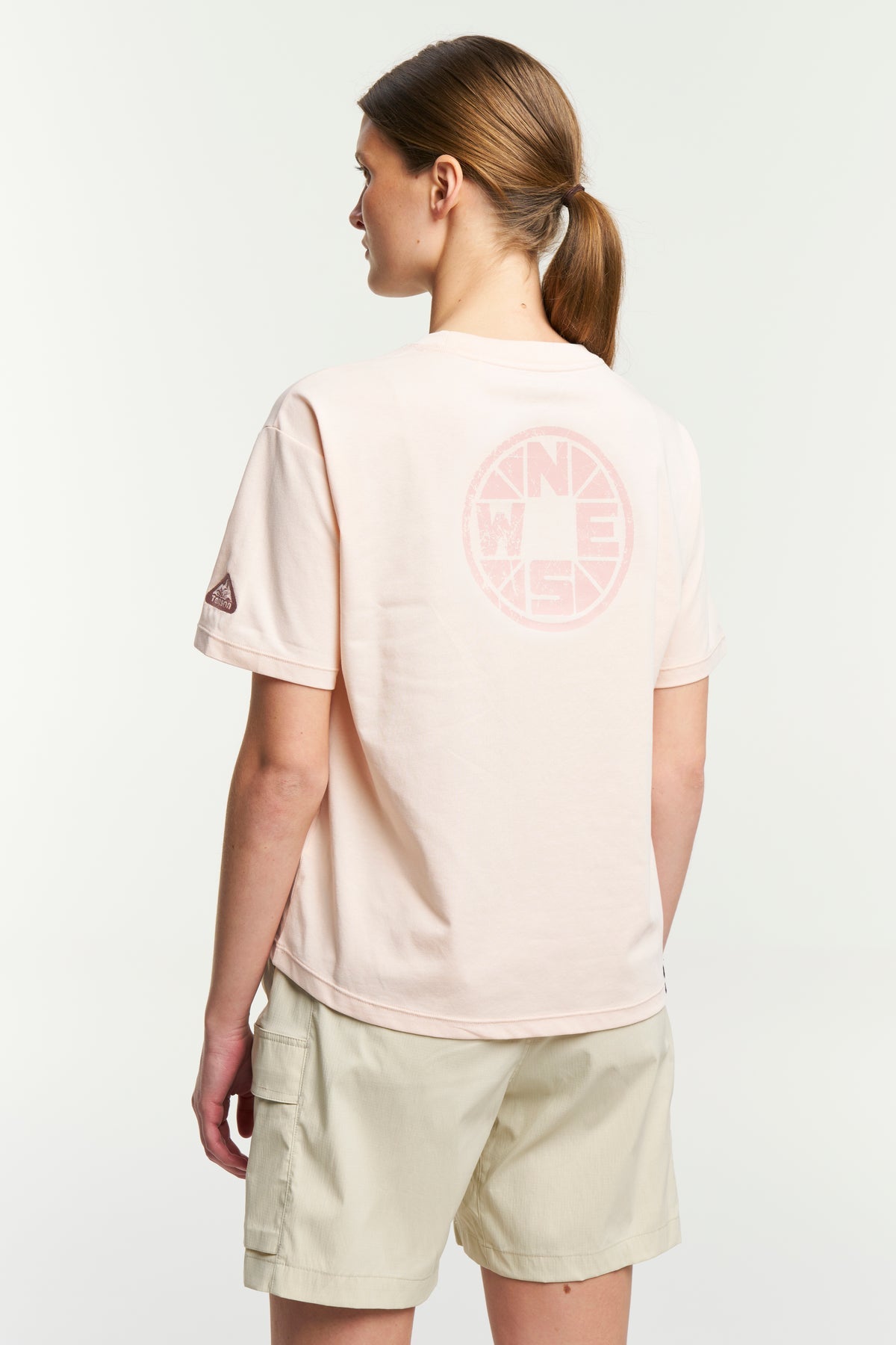 Tenson Camper Tee Women Hellrosa, Rückansicht
