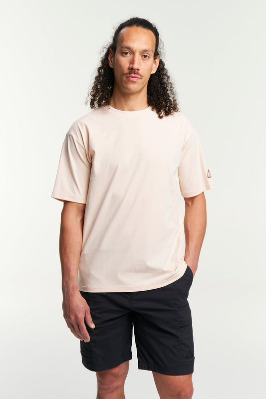 Tenson Camper Tee Men Hellrosa, Vorderansicht