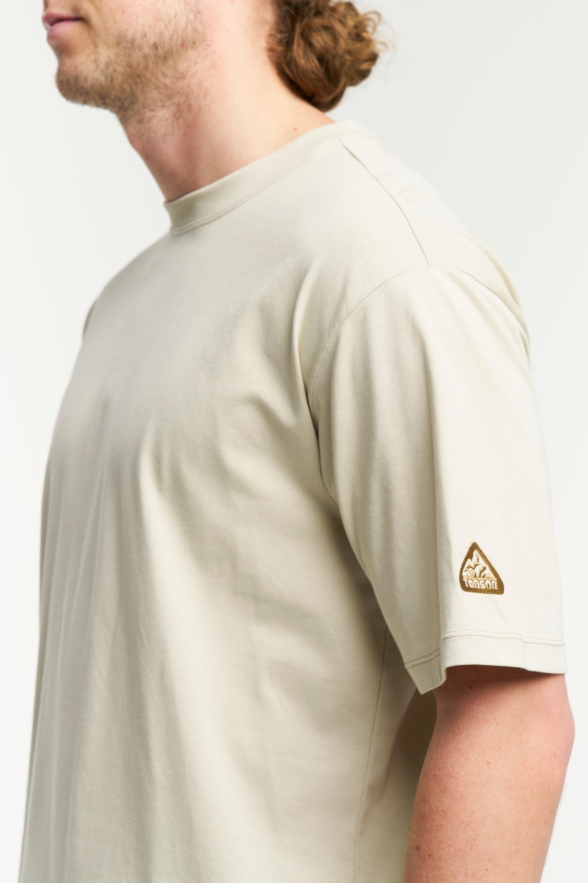 Tenson Camper Tee Men Hellbeige, Produktansicht