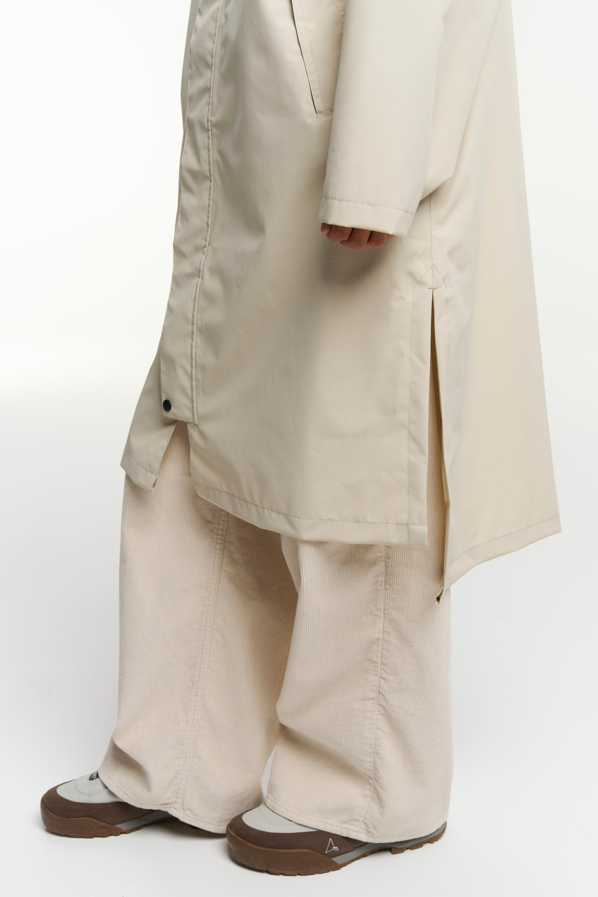 Tenson Drizzle Parka Unisex Hellbeige, Produktansicht