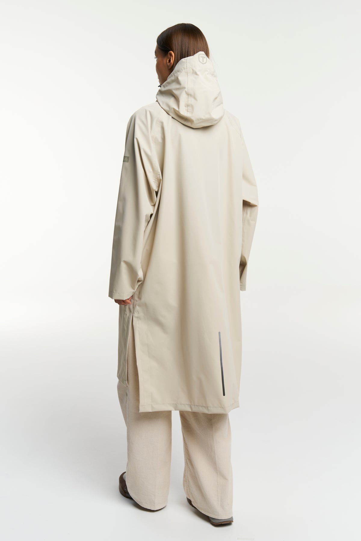 Tenson Drizzle Parka Unisex Hellbeige, Produktansicht
