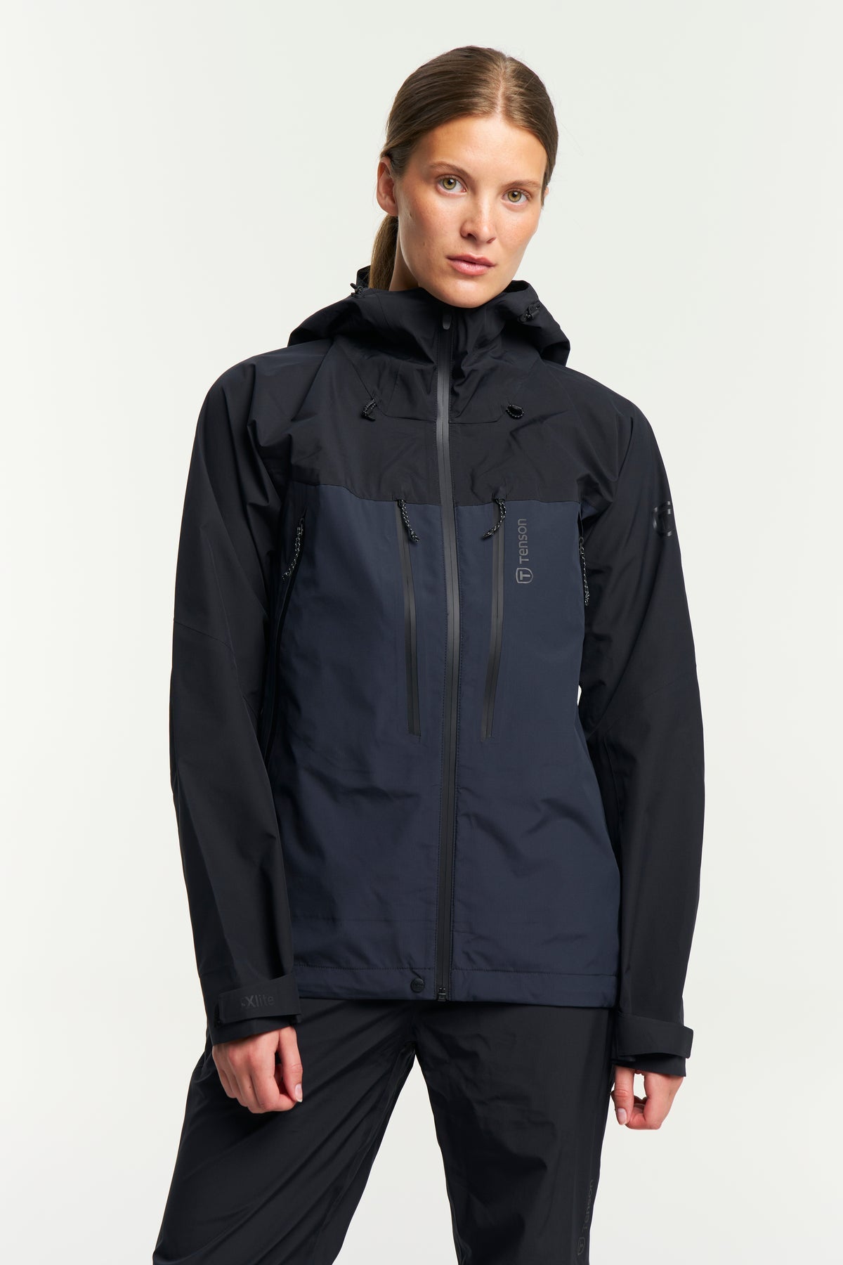 Tenson TXlite Scalloway Jacket Women Anthrazit, Vorderansicht