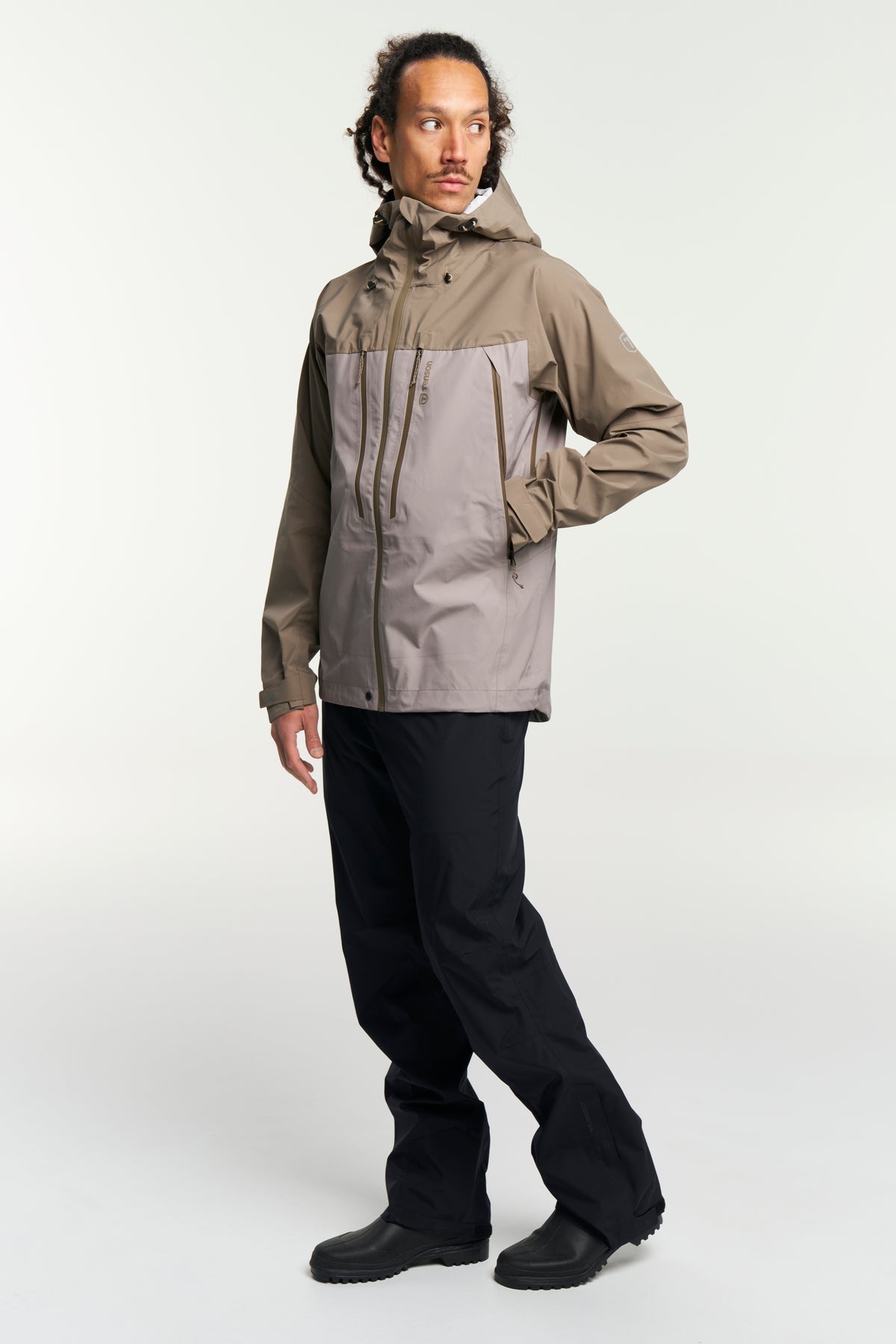 Tenson TXlite Scalloway Jacket Men Taupe, Produktansicht