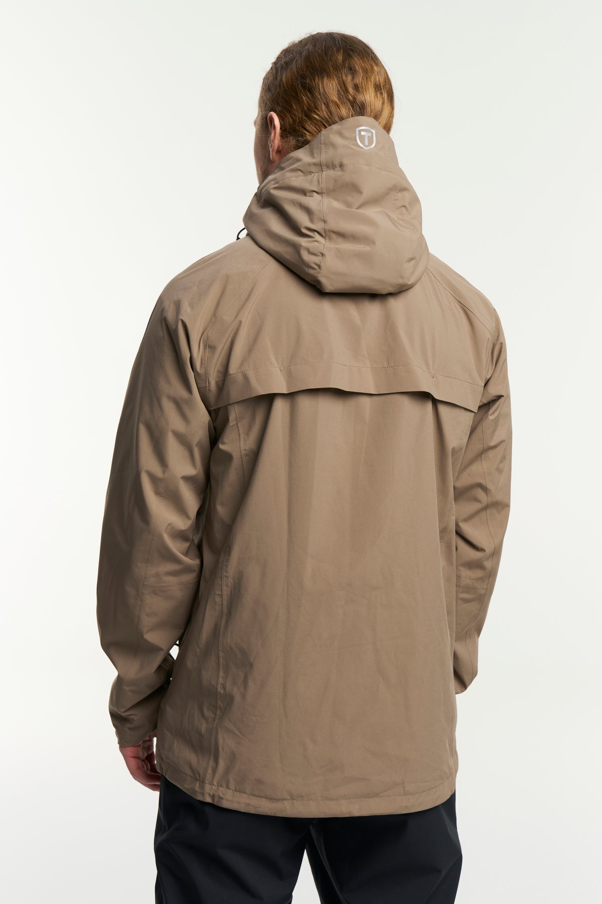 Tenson Biscaya Storm Rain Jacket Men Braun, Produktansicht