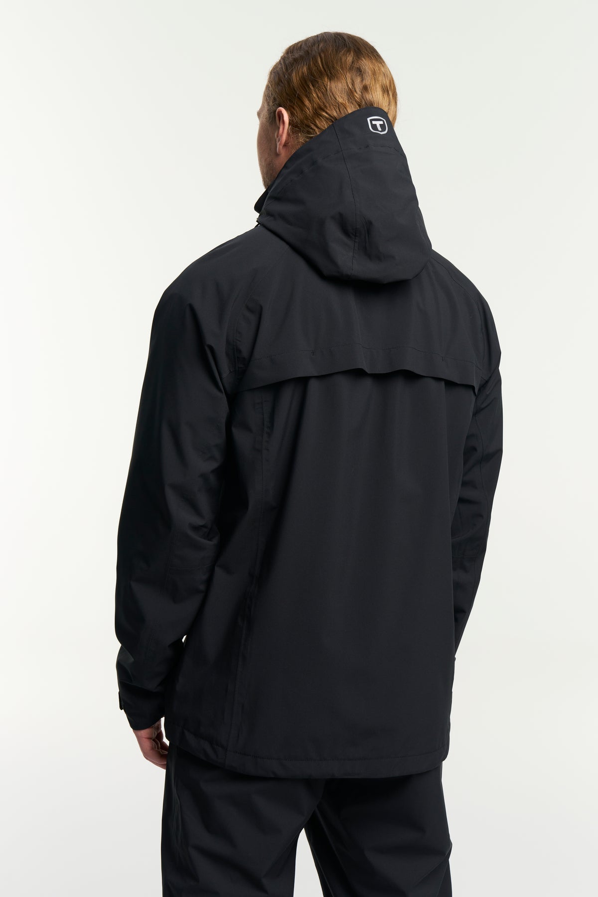 Tenson Biscaya Storm Rain Jacket Men Schwarz, Produktansicht