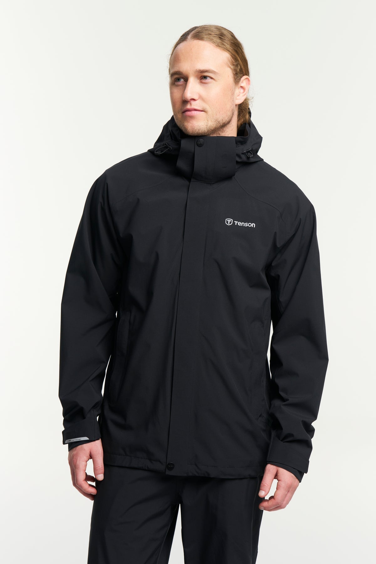 Tenson Biscaya Storm Rain Jacket Men Schwarz, Produktansicht