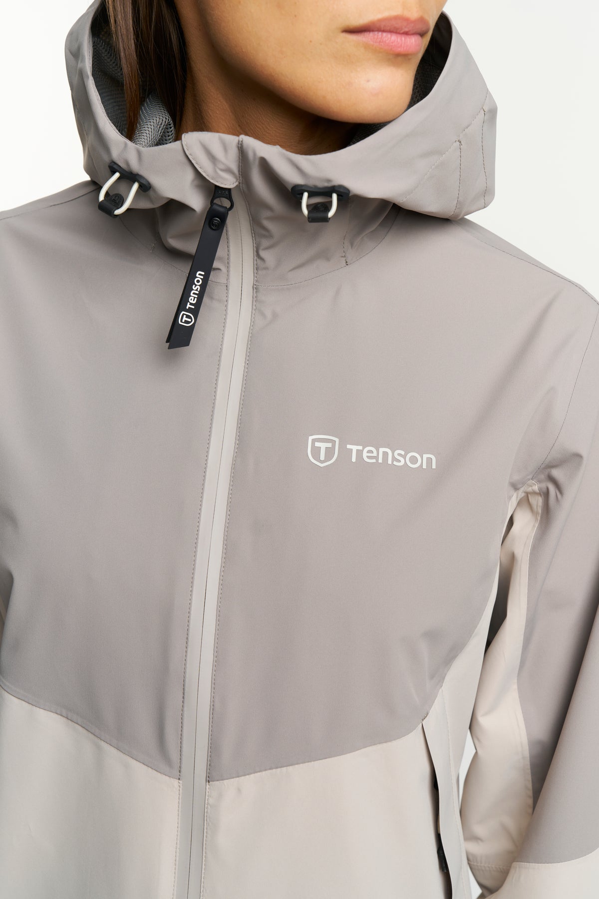Tenson Winga Yoke Jacket Women Taupe, Produktansicht