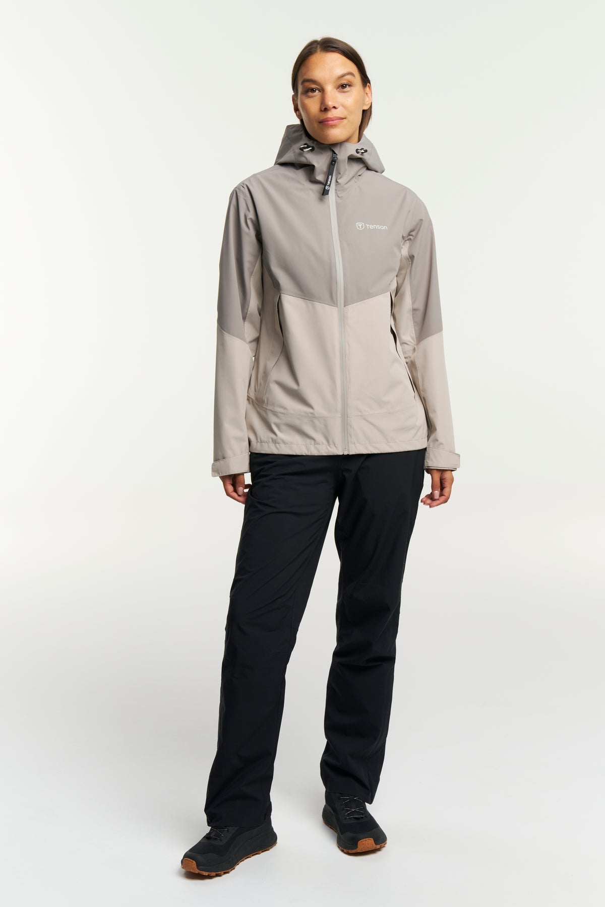 Tenson Winga Yoke Jacket Women Taupe, Produktansicht