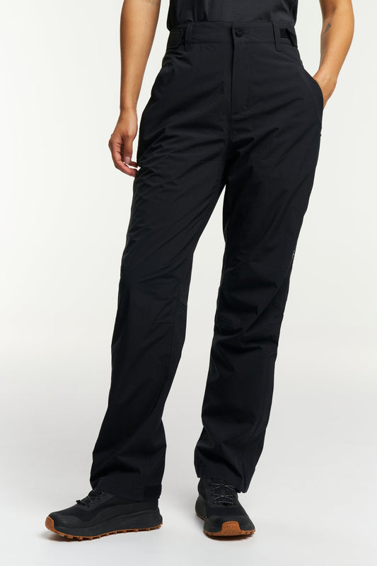 Tenson Biscaya Storm Rain Pants Women Schwarz, Produktansicht