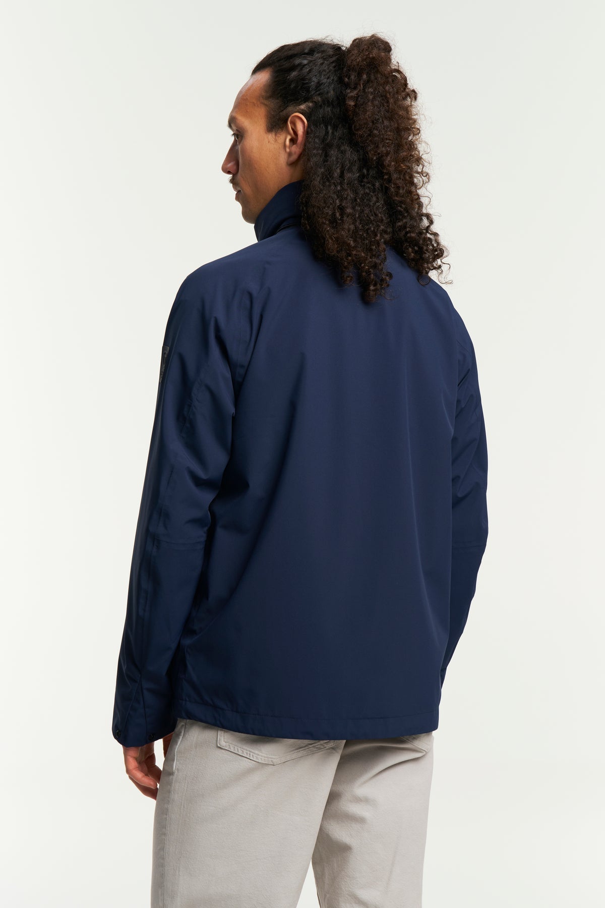 Tenson Manning Jacket Men Dunkelmarineblau, Rückansicht
