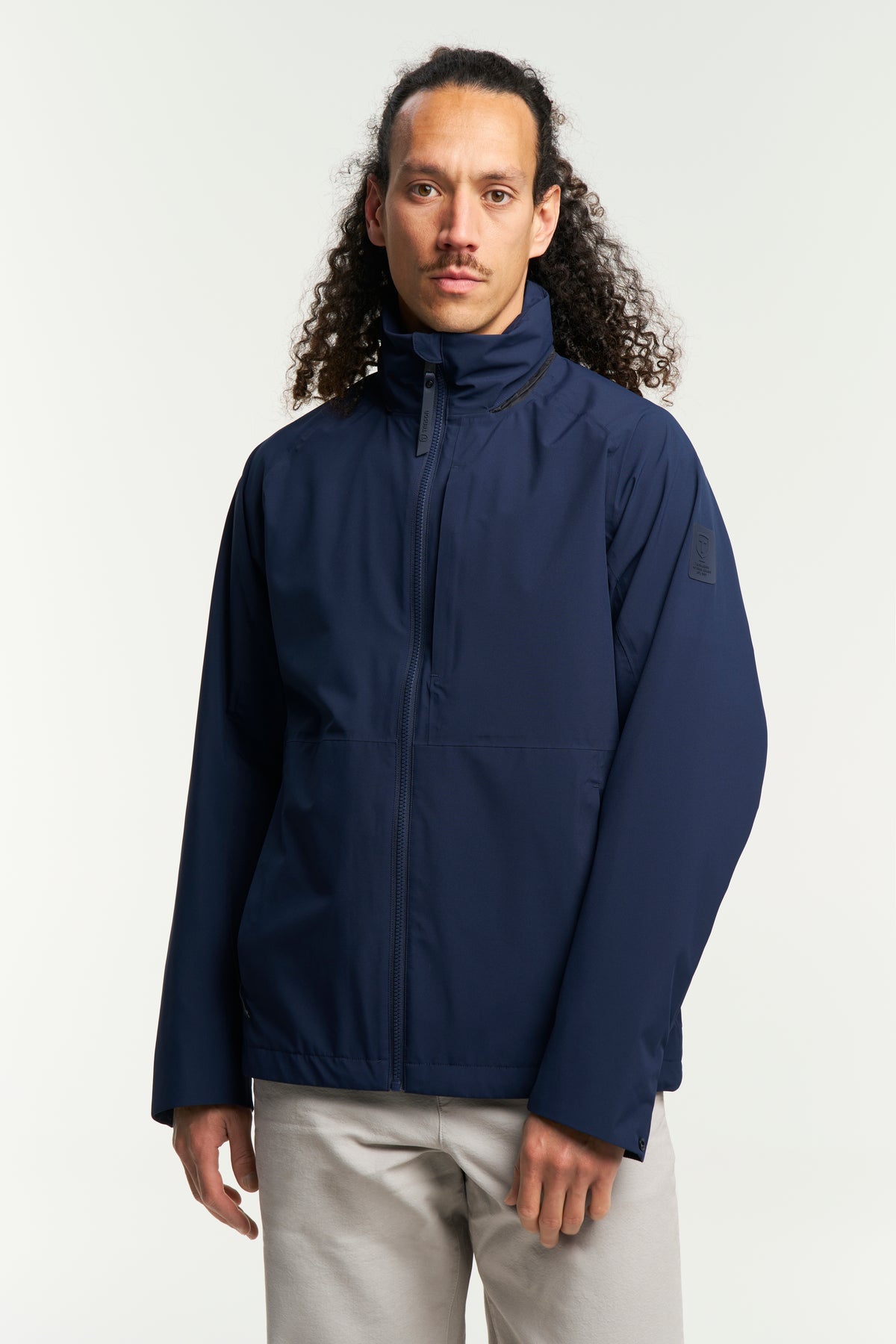 Tenson Manning Jacket Men Dunkelmarineblau, Vorderansicht