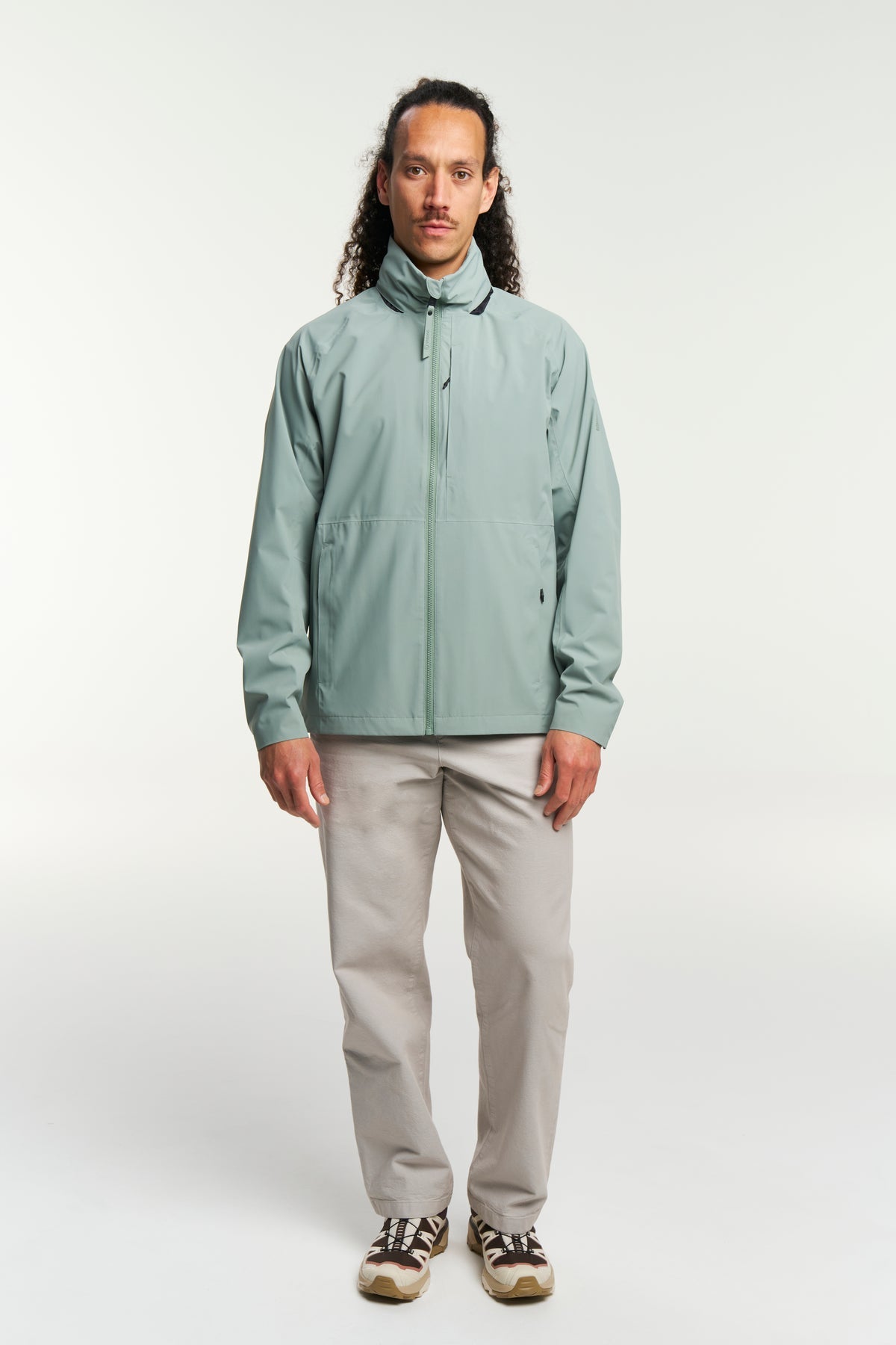 Tenson Manning Jacket Men Graugrün, Produktansicht