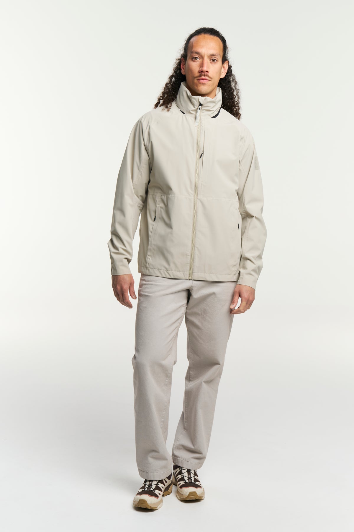Tenson Manning Jacket Men Beige, Produktansicht