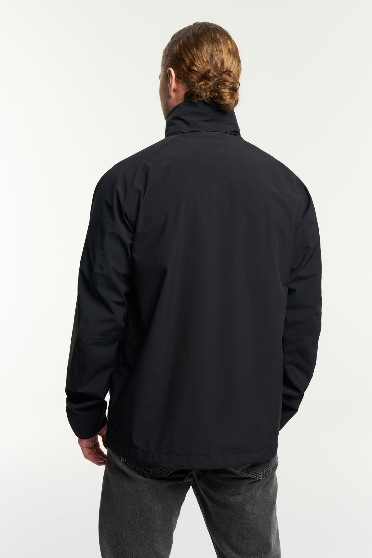 Tenson Manning Jacket Men Schwarz, Rückansicht